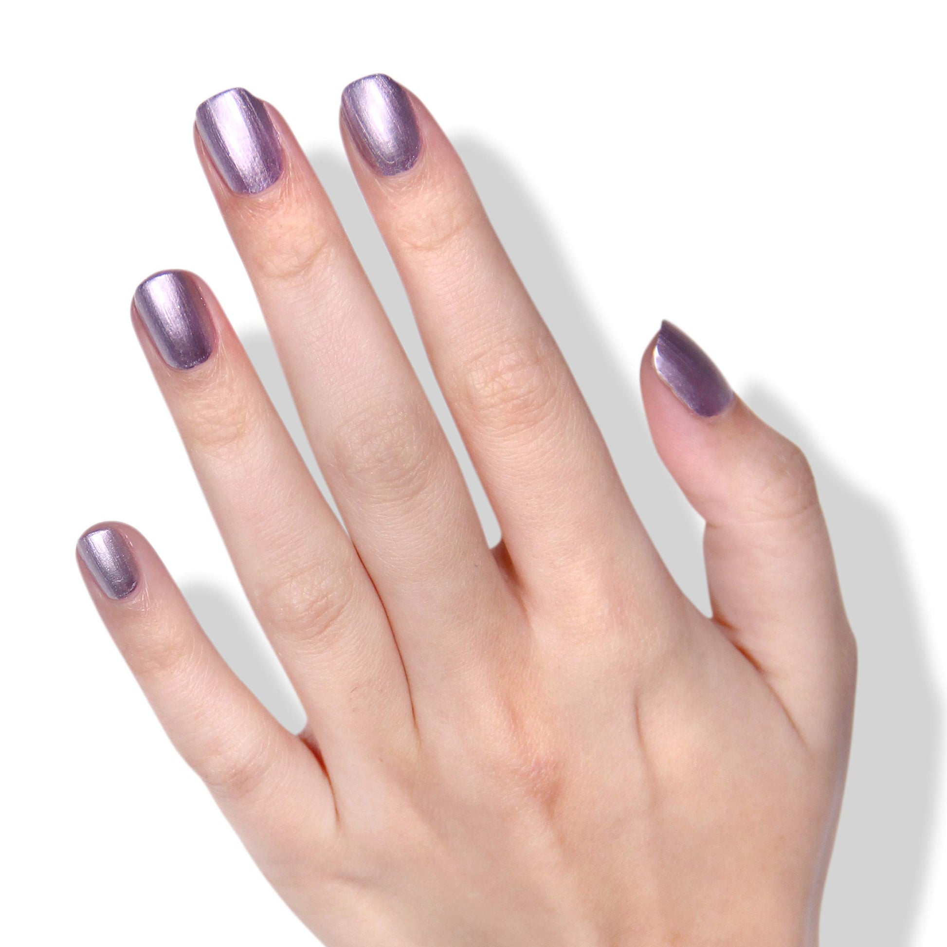White Smoke LONDONTOWN Lakur Nail Polish – Purple & Pink Shades, Long-Lasting, Streak-Free, Chip-Resistant | 21+ Free Non-Toxic Vegan Nail Color, Strengthens & Hydrates Nails, 0.4 Fl Oz, Brill-ant