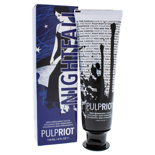 White Smoke Pulp Riot Semi-Permanent Hair Color 4oz- Nightfall
