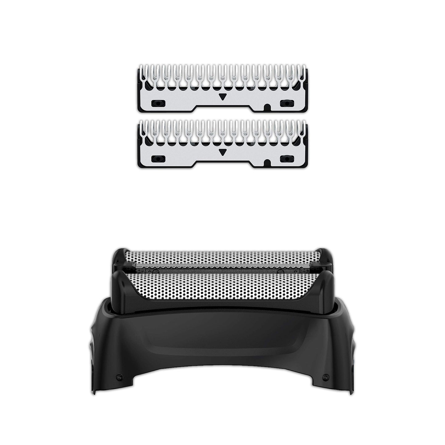 White Smoke Wahl Groomsman Shaver Replacement Cutters and Head for 7063 Series, Black - Model 7046