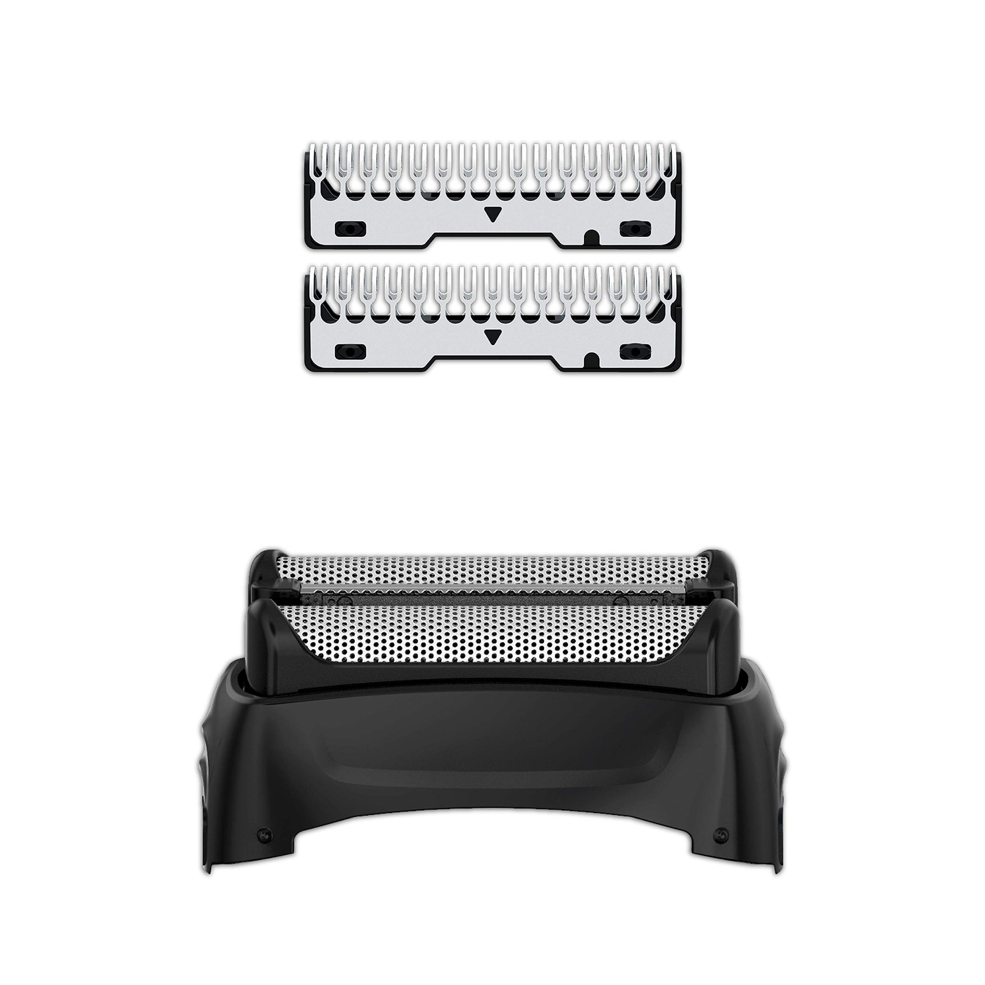 White Smoke Wahl Groomsman Shaver Replacement Cutters and Head for 7063 Series, Black - Model 7046