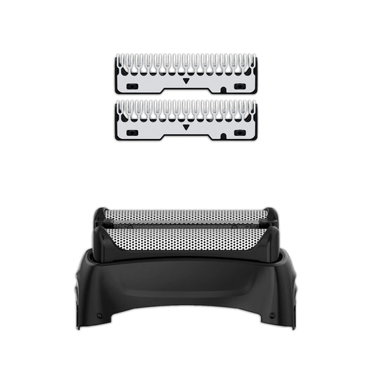 White Smoke Wahl Groomsman Shaver Replacement Cutters and Head for 7063 Series, Black - Model 7046