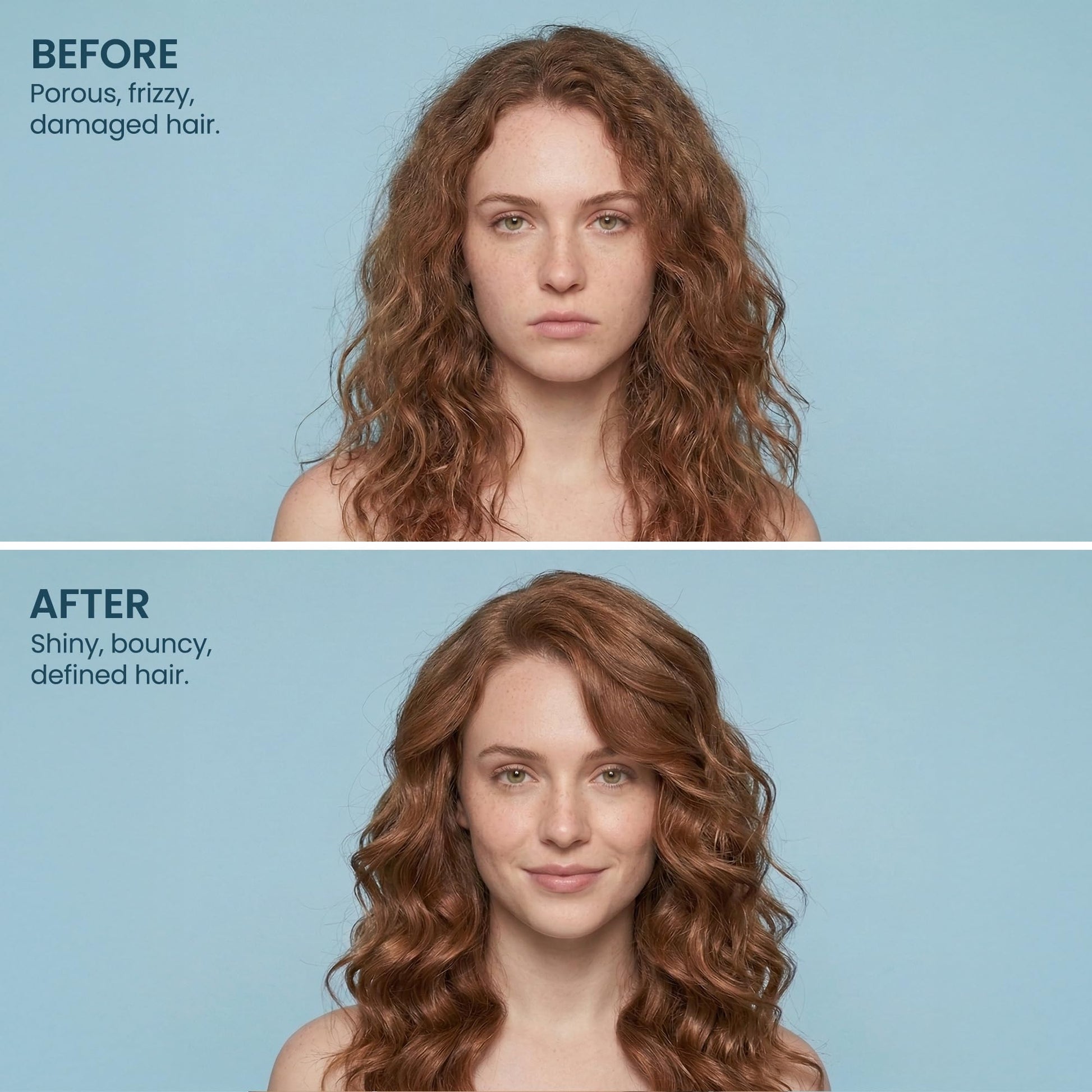 Light Steel Blue NABELA Deep Hydration Bimini Conditioner - Curl Enhancing & Anti-Frizz Treatment with Hyaluronic Acid, Shea Butter & Argan Oil - Weightless Moisture & Flexible Hold for Waves & Coils - 8 fl oz