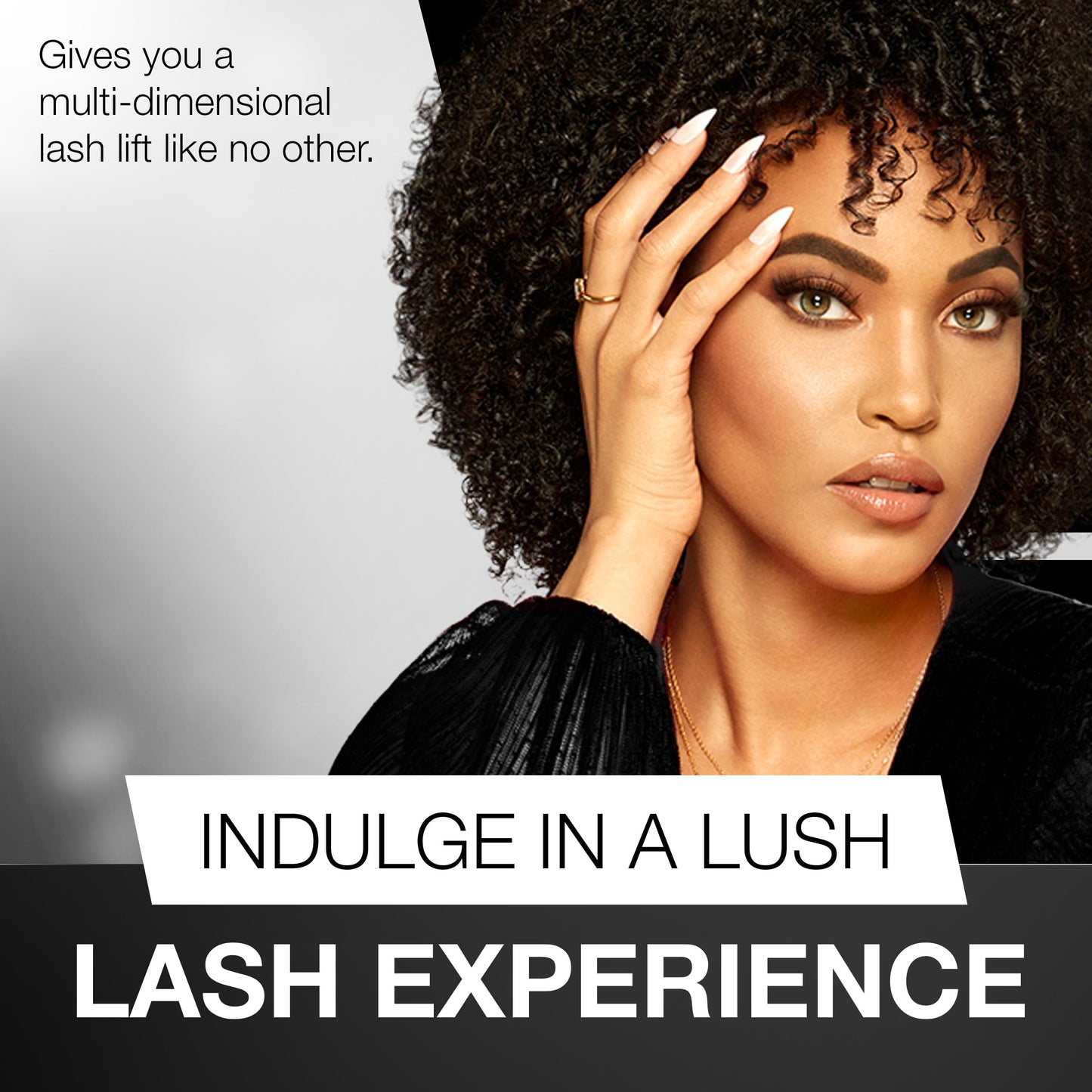 Light Gray Ardell 3D Faux Mink Lashes 863 - Multi-Dimensional False Eyelashes Natural Look Strip Wispy Lashes, 4 Pairs