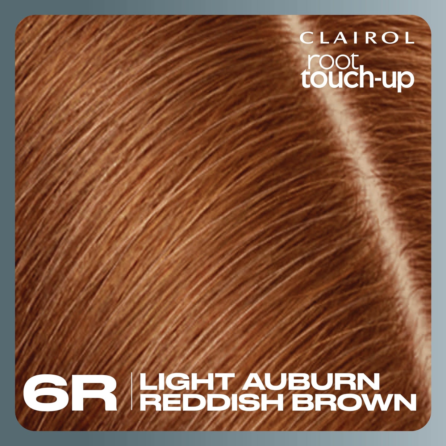 Saddle Brown Clairol Root Touch-Up by Nice'n Easy Permanent Hair Dye, 6R Light Auburn/Reddish Brown Hair Color, Pack of 2