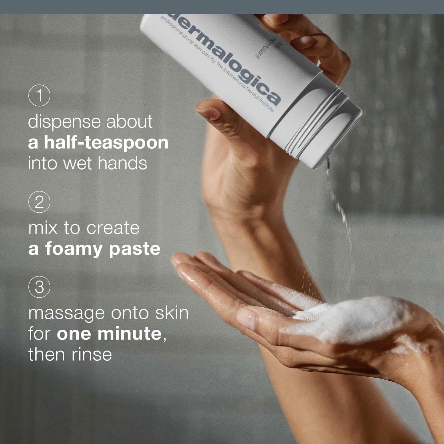 Light Slate Gray Dermalogica Daily Microfoliant, Face Exfoliator Scrub Powder with Salicylic Acid and Papaya Enzyme, Achieve Brighter, Smoother Skin Daily
