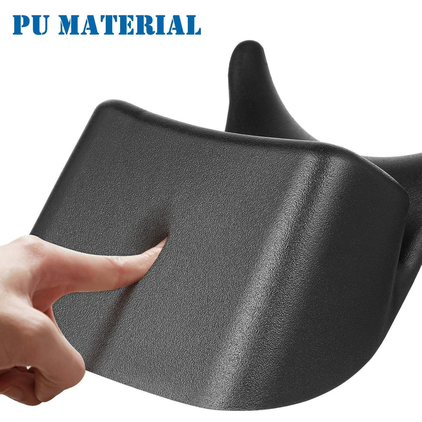 White Smoke Anneome Salon Shampoo Neck Rest Cushion - Non-Slip Shampoo Bowl Support Pillow PU Cushion Hair Washing Tray for Salon Spa Washing Sink Basin