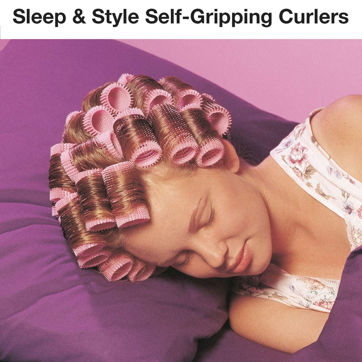 Slate Gray Olivia Garden NiteCurl Self-Gripping Curler For Setting While Sleeping