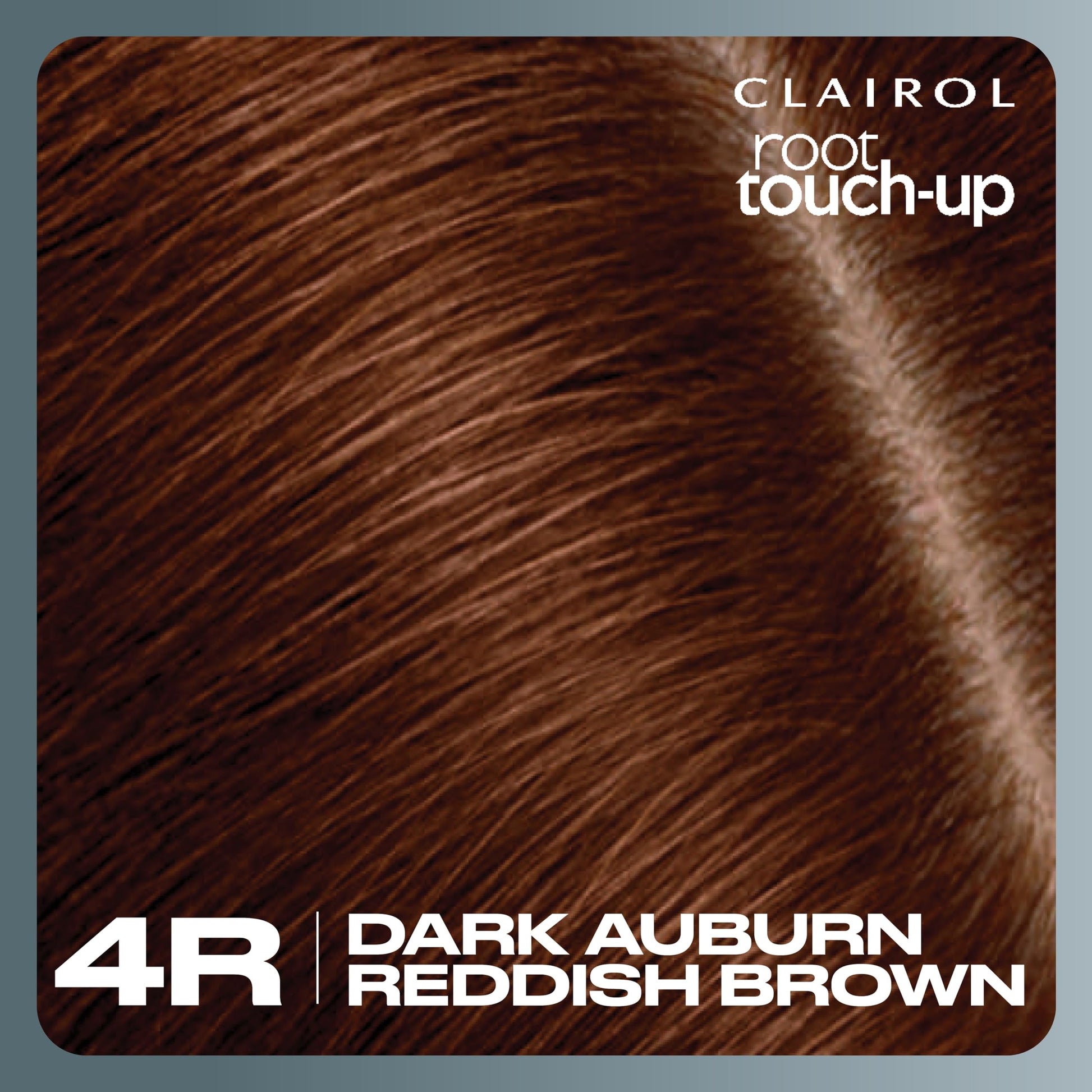 Black Clairol Root Touch-Up by Nice'n Easy Permanent Hair Dye, 4R Dark Auburn/Reddish Brown Hair Color| 100% Gray Coverage | Easy Brush Application | Matches Professional Salon Shades | Pack of 2