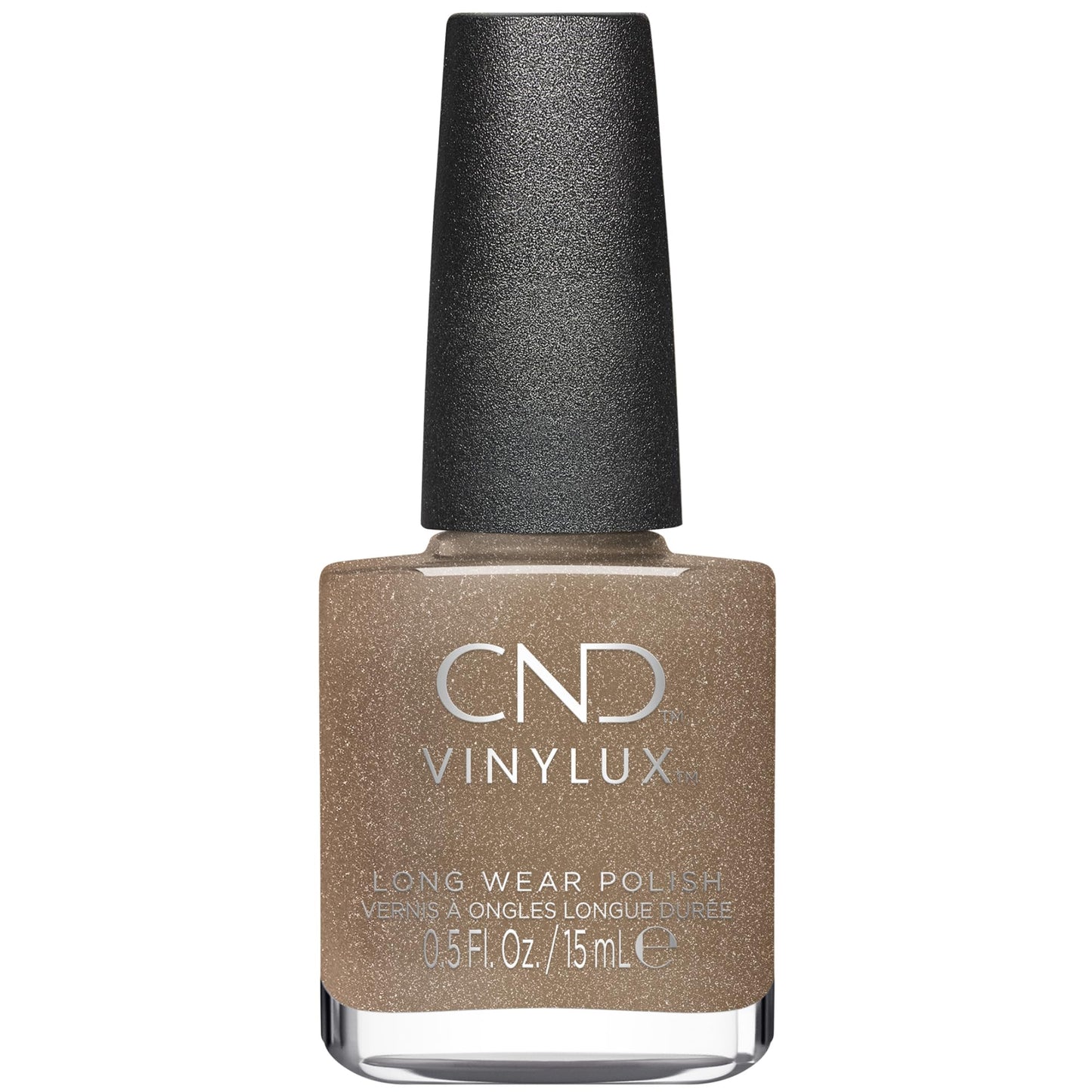White Smoke CND Vinylux Longwear Metallic Nail Polish, Gel-like Shine & Chip Resistant Color, 0.5 Fl Oz