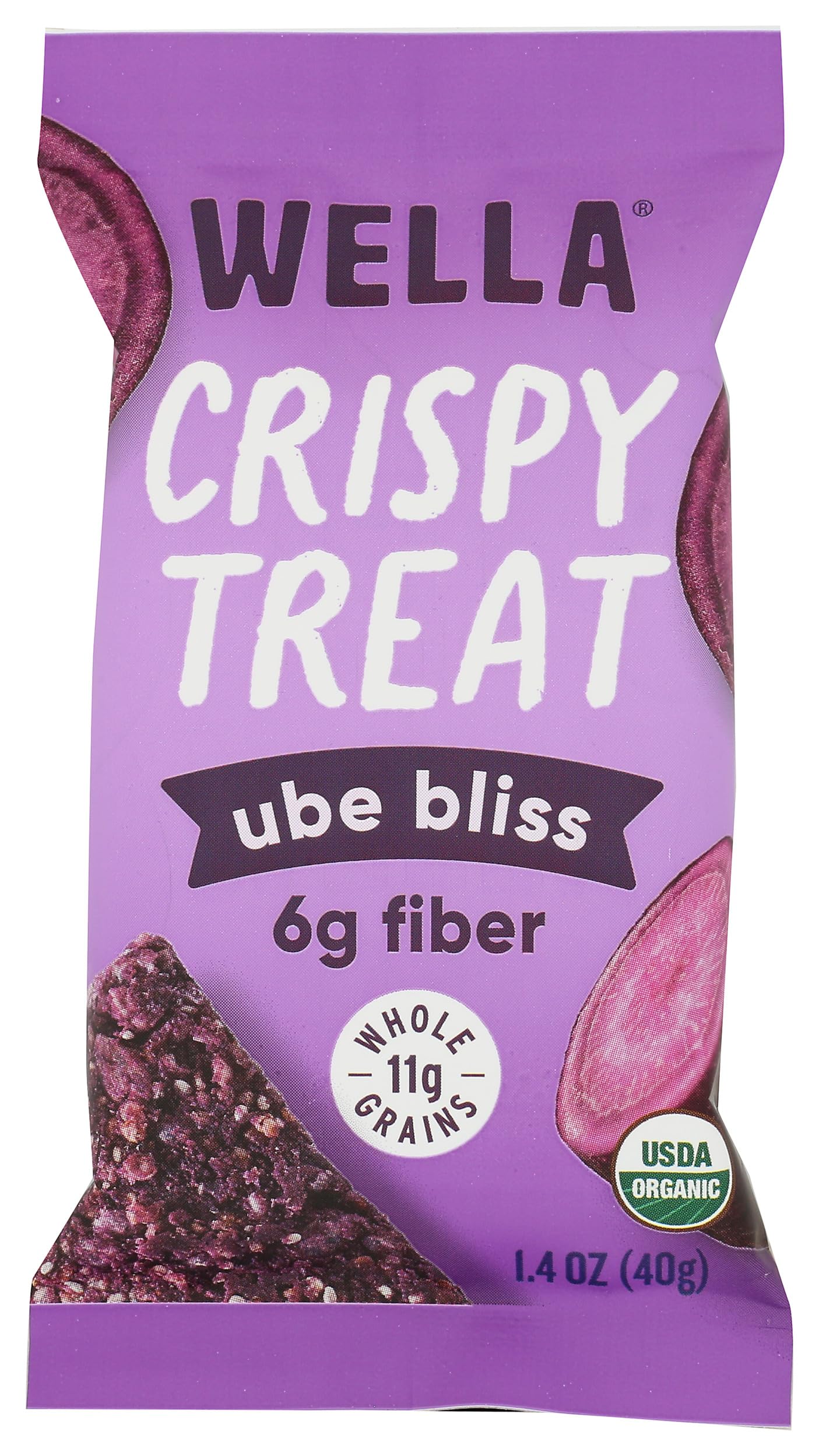 White Smoke Wella, Bar Ube Crisp Organic, 1.4 Ounce