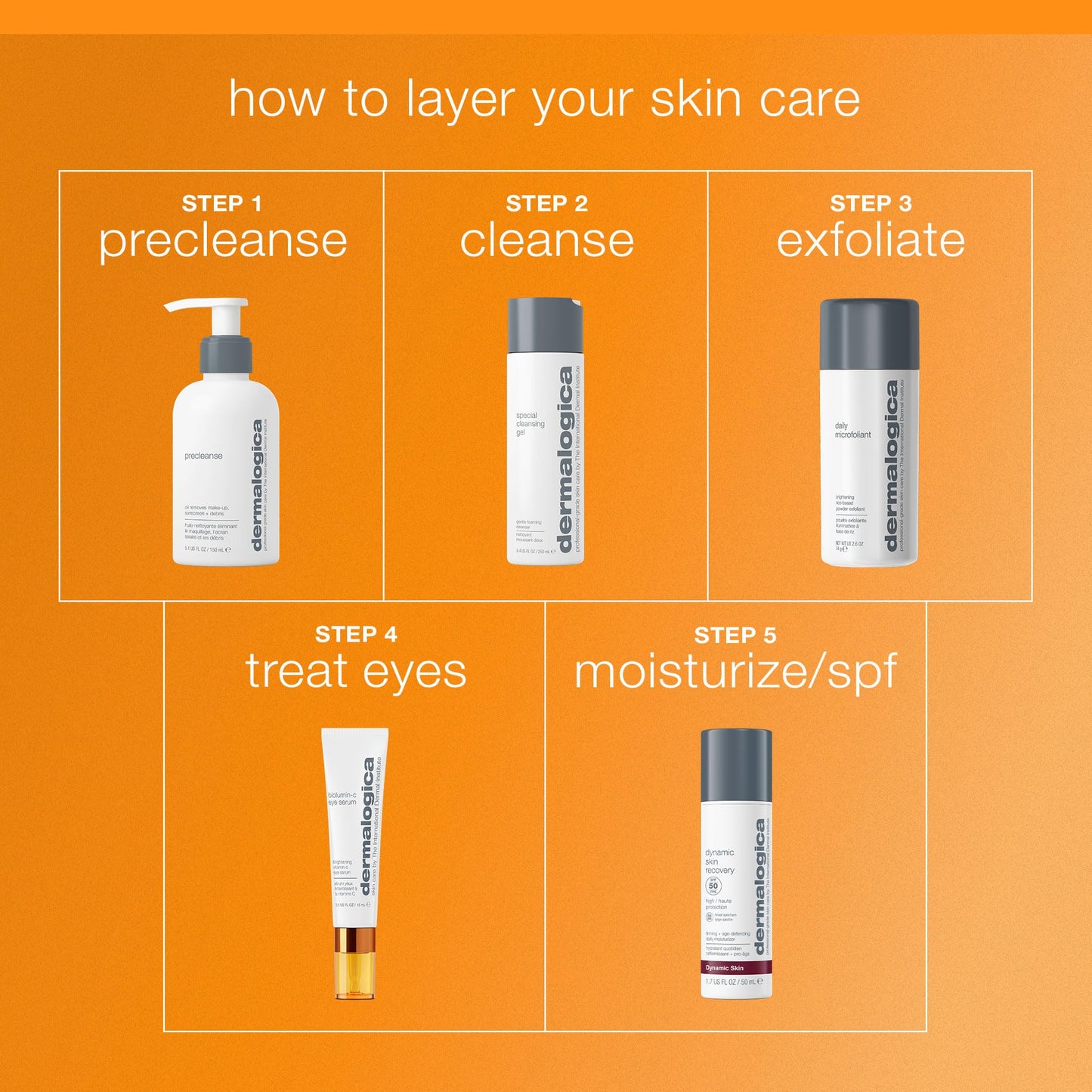 Goldenrod Dermalogica Biolumin-C Eye Serum with Vitamin C, Brightens Eye Area, Reduces Appearance of Fine Lines and Wrinkles For Smooth Skin, 0.5 fl oz