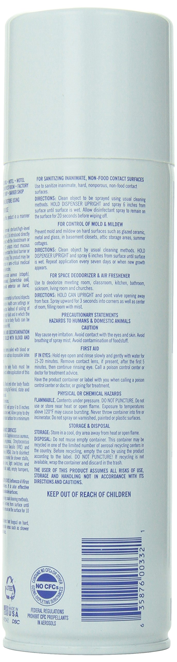 Light Gray MAR-V-CIDE Spray Disinfectant, 16.5 oz – Hospital-Grade Disinfectant & Deodorizer Spray, Kills Germs, Bacteria, Viruses, Fungus & Mildew – For Salons, Barbershops, Gyms & Homes