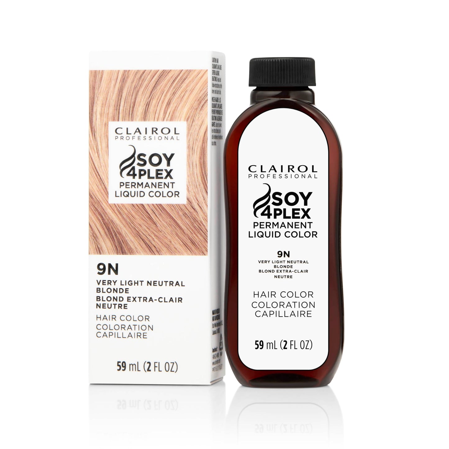White Smoke Clairol Professional Permanent Liquicolor, 9n Lightest Neutral Blonde, 2 Fl Oz - Packaging May Vary