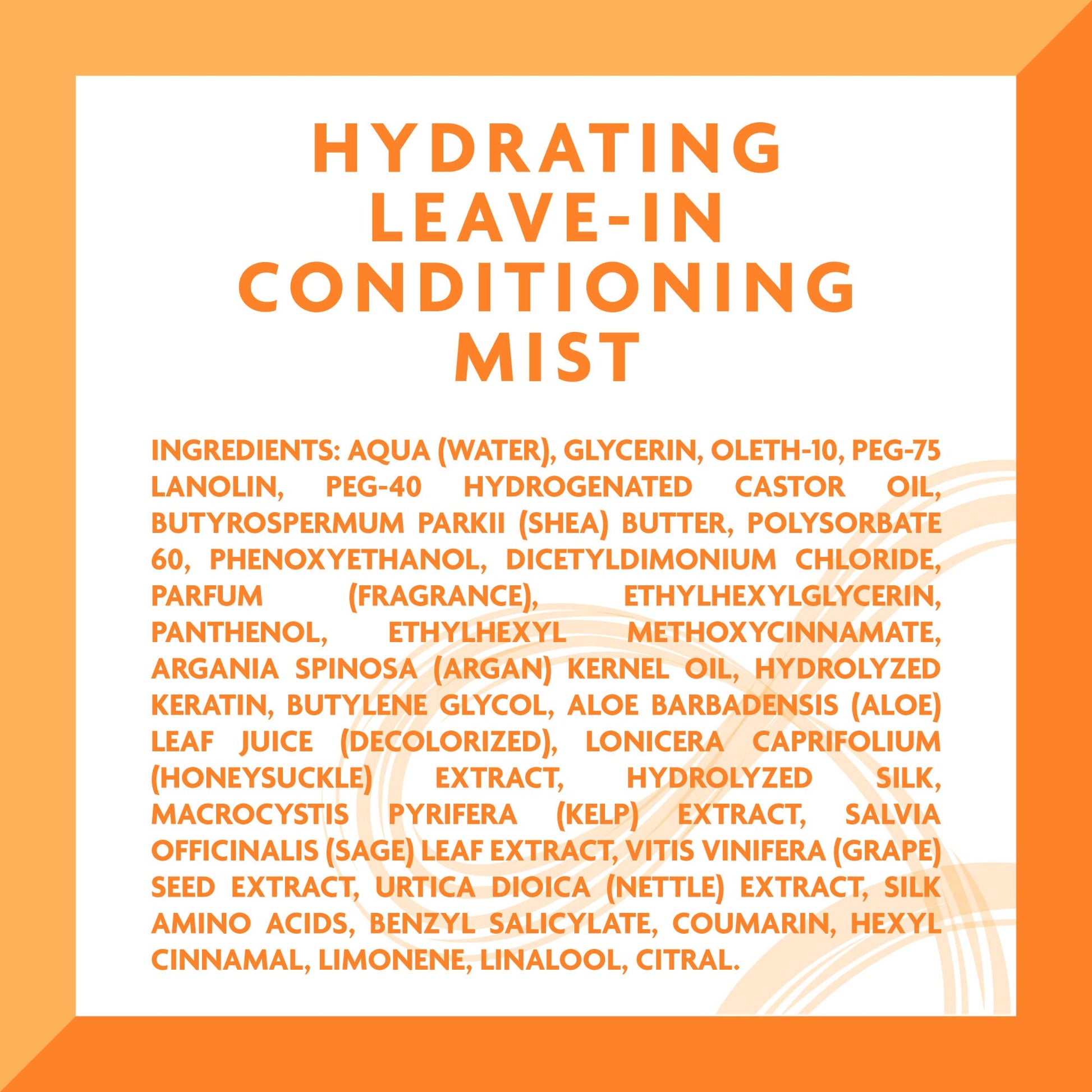 White Smoke Cantu Leave-In Conditioning Mist with Pure Shea Butter, 8 fl oz (Pack of 2)