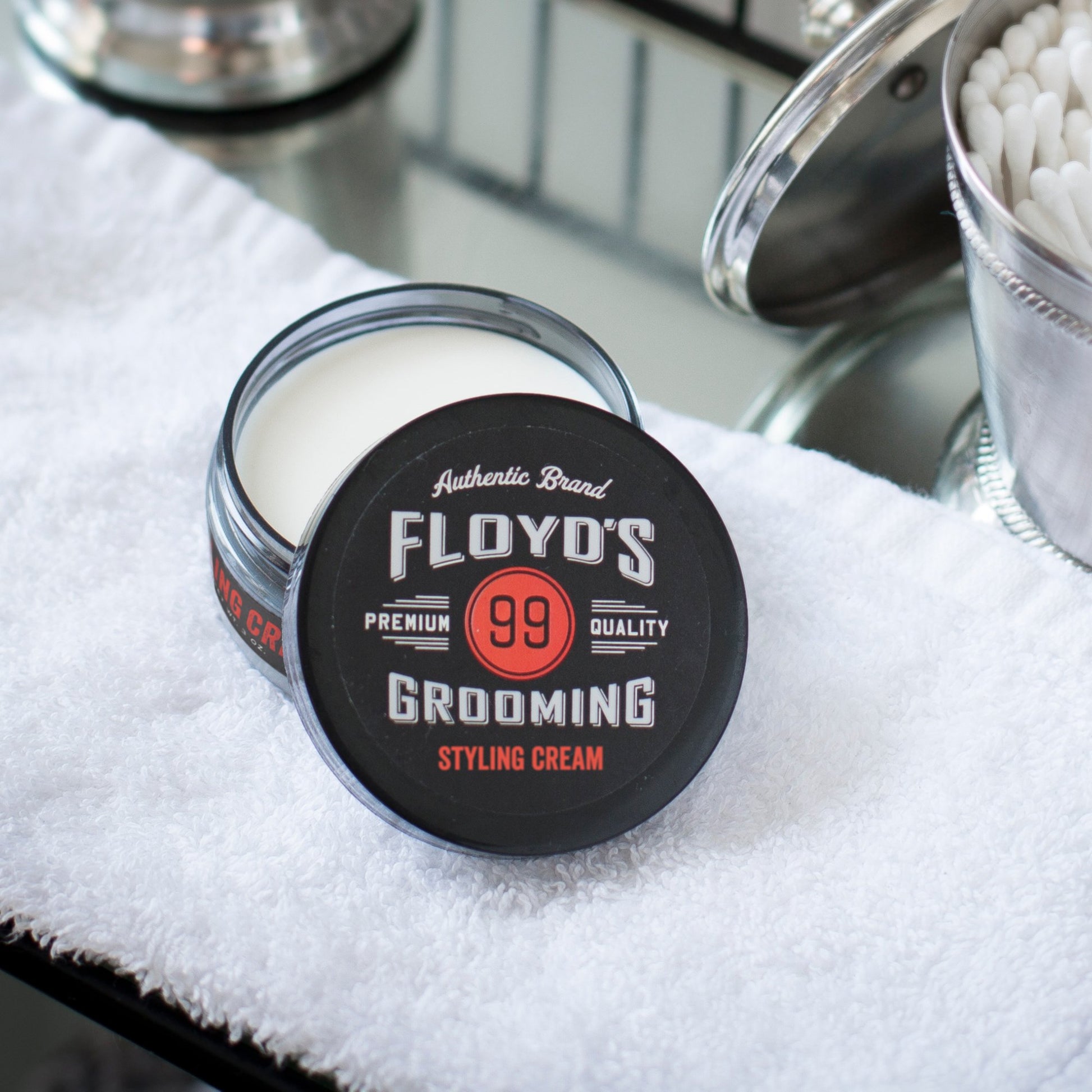 Light Gray Floyd's Grooming Styling Cream
