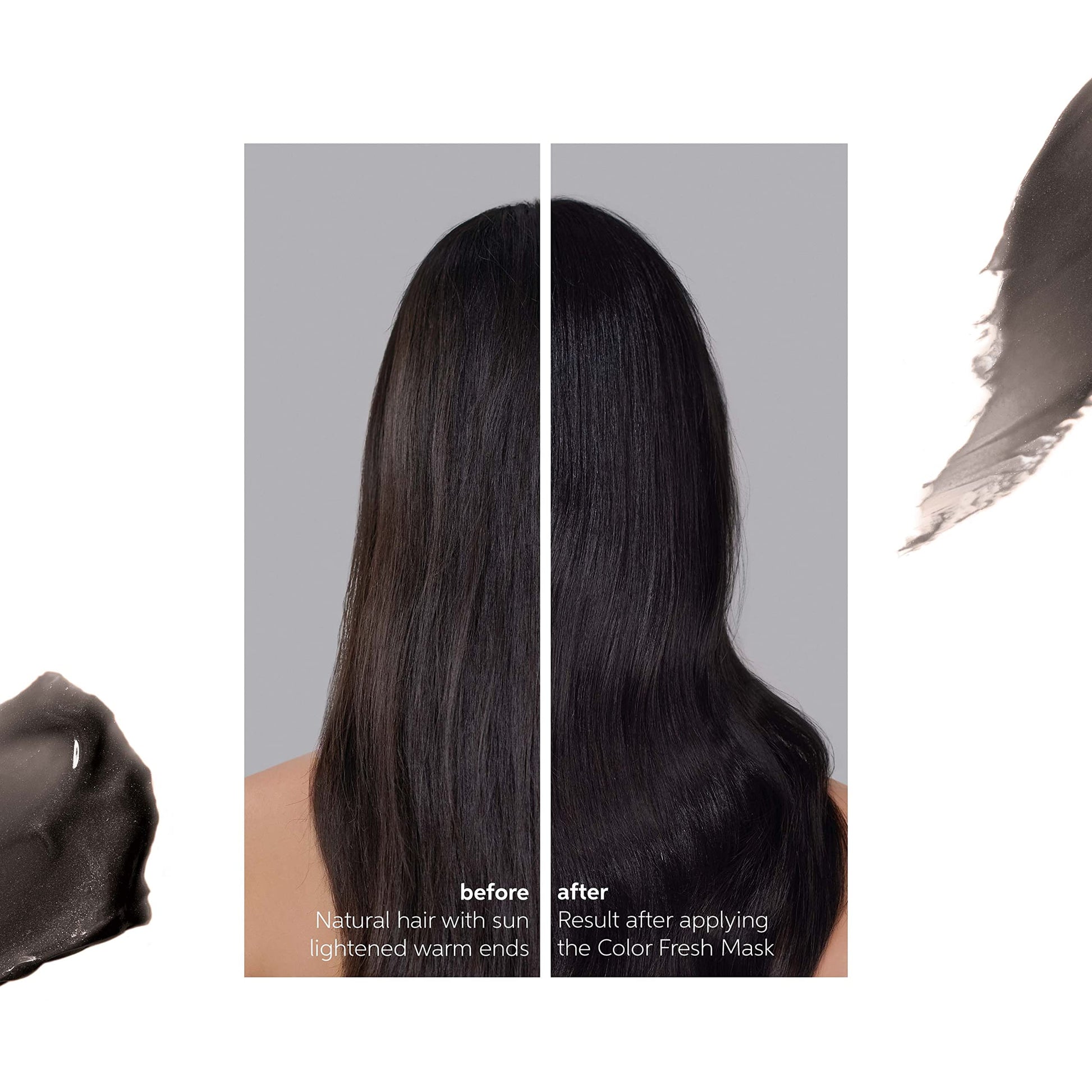White Smoke Wella Professionals Color Fresh Mask | Cool Espresso | Natural Shade | Hair Color-Depositing Mask | Vegan Formula with Avocado Oil | Zero Damage | Silicone Free | 5 Fl Oz