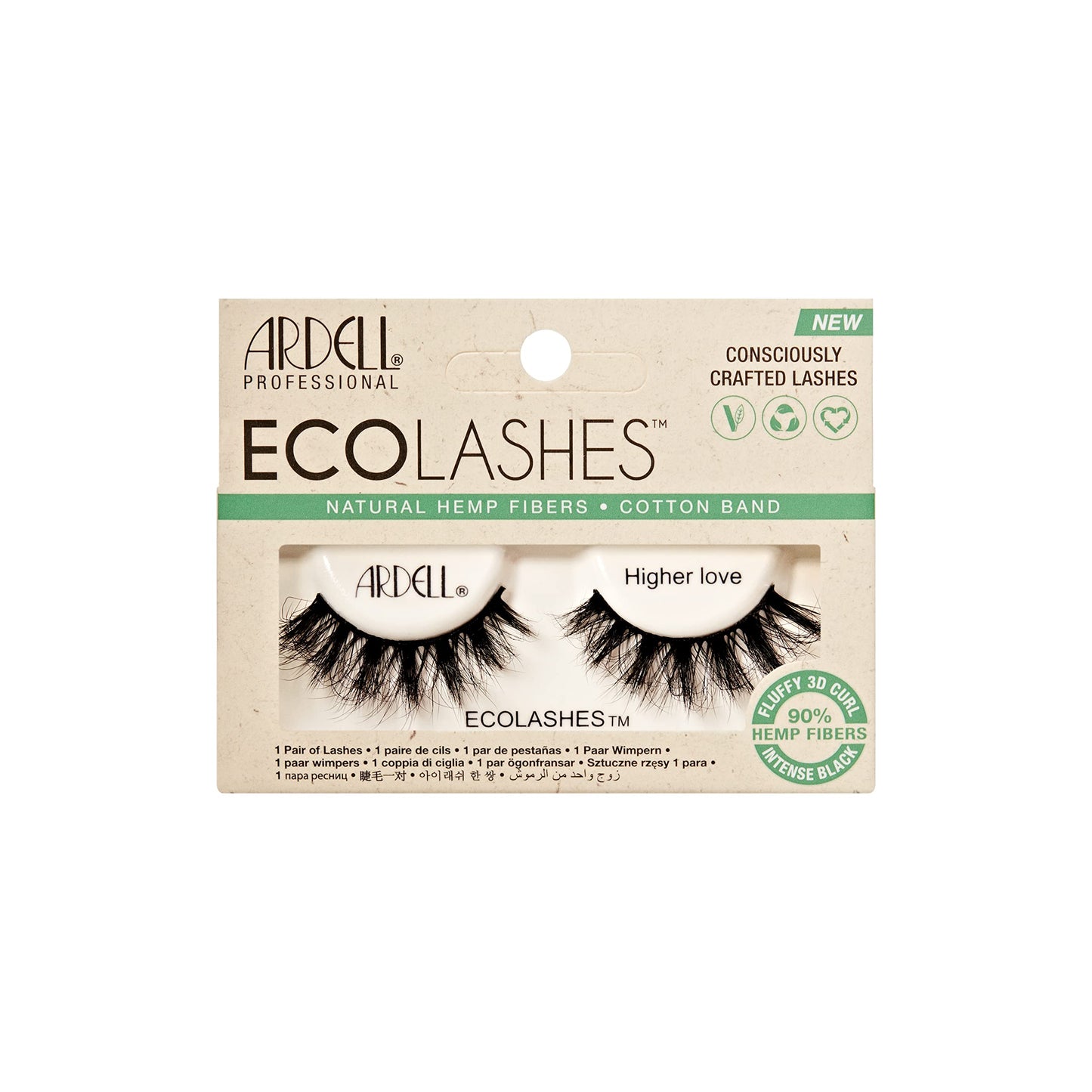Light Gray Ardell Eco Lashes Higher Love