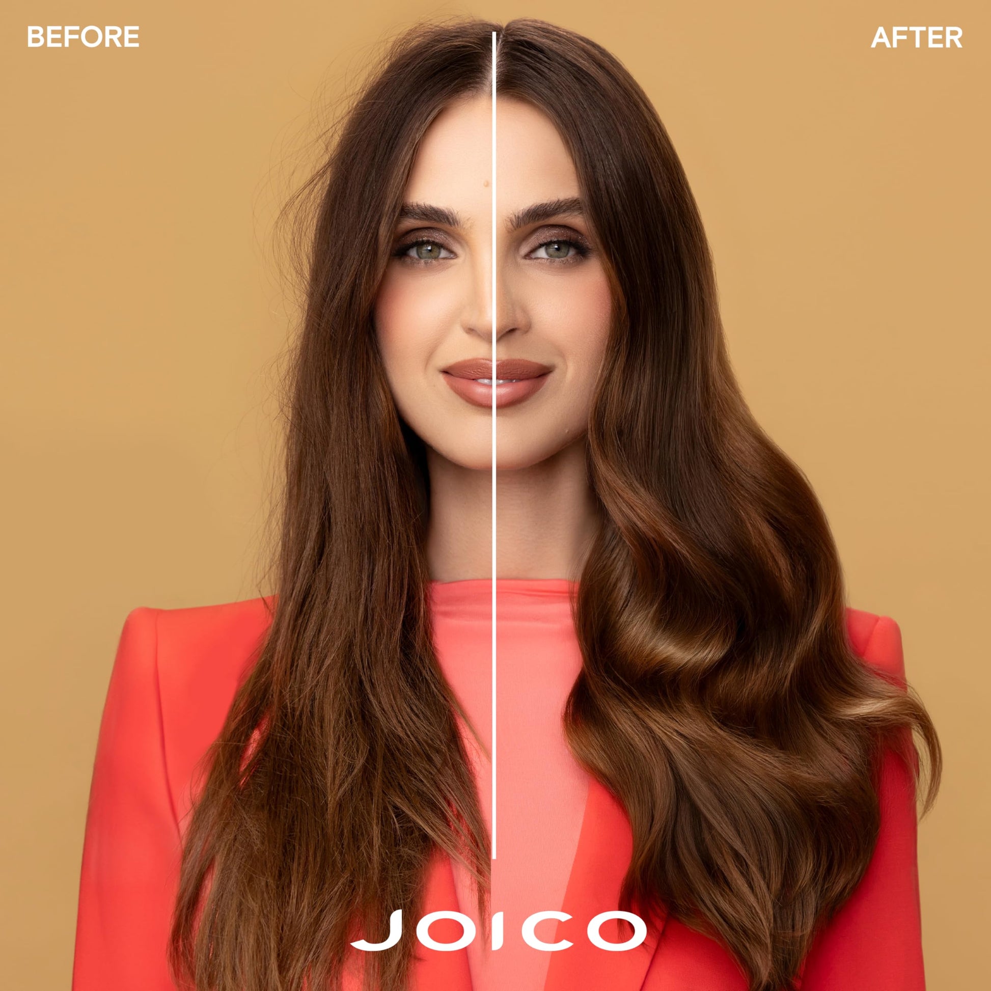 Sandy Brown Joico YouthLock Shampoo Formulated With Collagen | Youthful Body & Bounce | Reduce Breakage & Frizz | Soften & Detangle Hair | Boost Shine | Sulfate Free | With Arginine | 33.8 Fl Oz