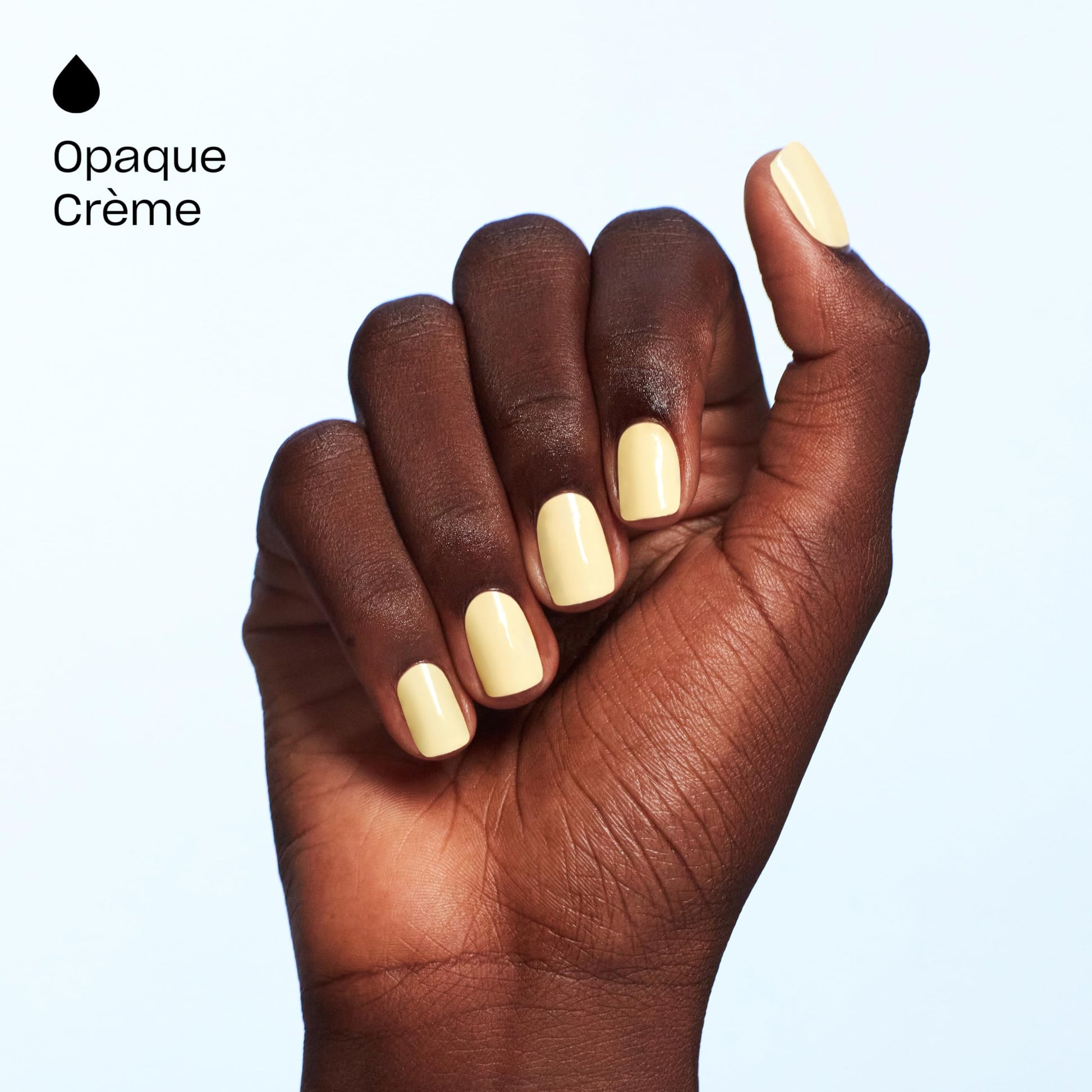 White Smoke OPI GelColor Blinded by the Ring Light | Opaque Soft Pastel Warm Yellow Crème LED Cure Gel Nail Polish | Salon-Quality Shine, Long-Lasting Wear | 0.5 Fl Oz