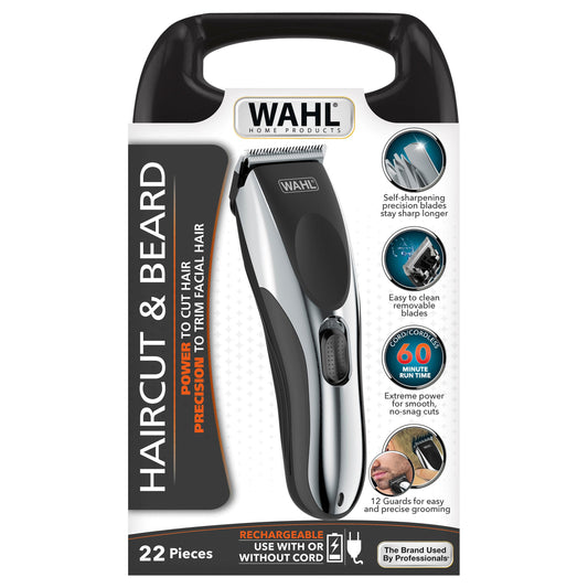White Smoke Wahl Haircut and Beard Trimmer 9639-2201