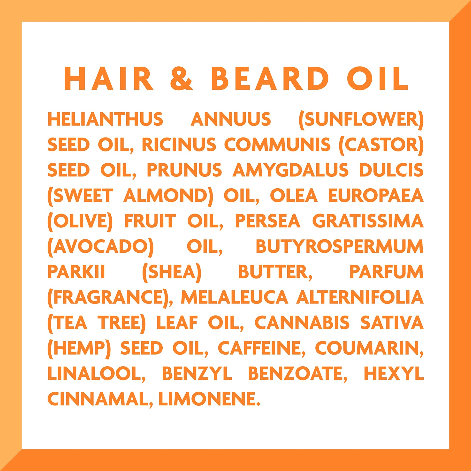 Seashell Cantu for Men Hair & Beard Oil, 3.4 fl oz