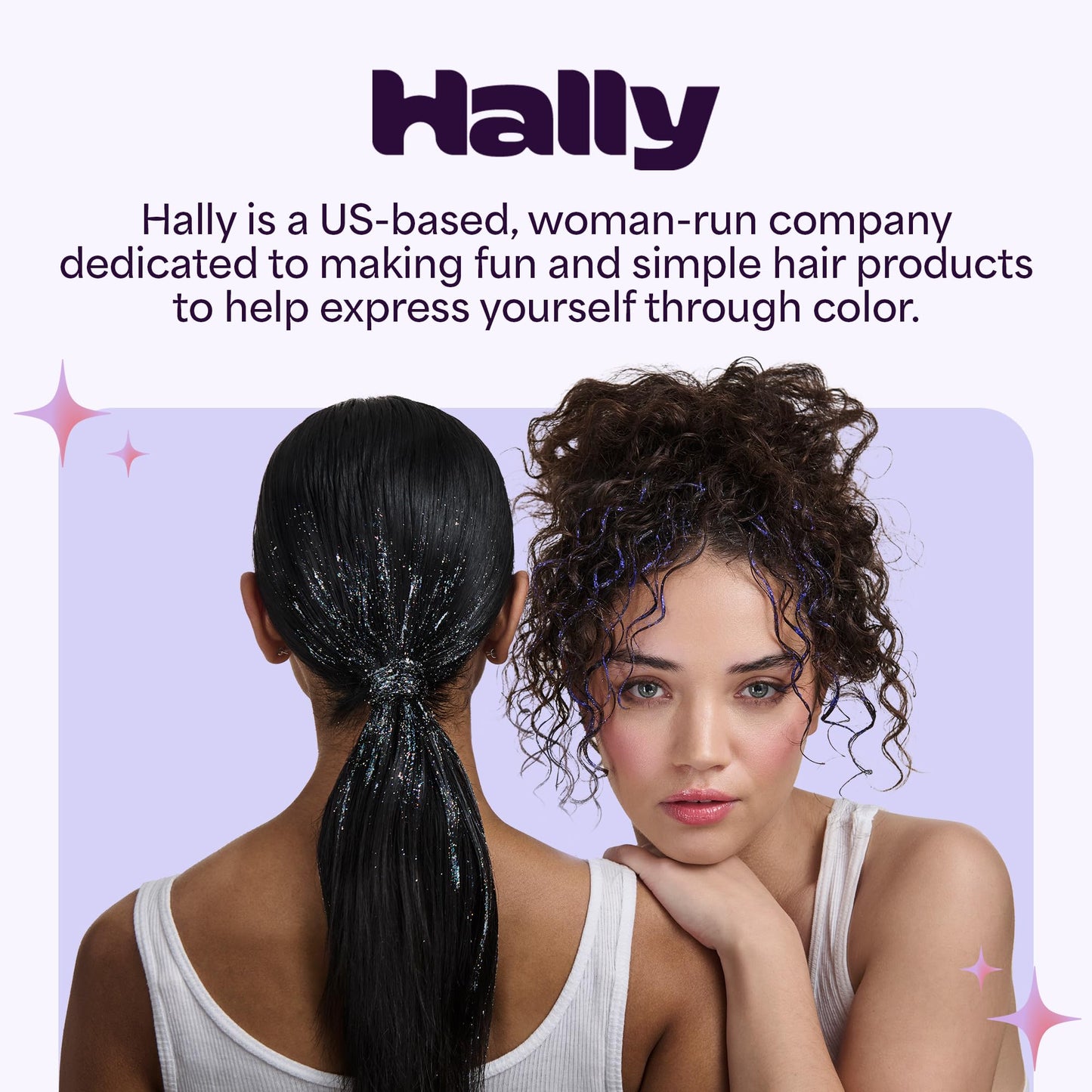 White Smoke Hally Hair Color Cloud – Demi-Permanent Hair Color Foam in Cola | Lasts Up to 25 Washes | Ammonia-Free | No Bleach | 4 fl oz