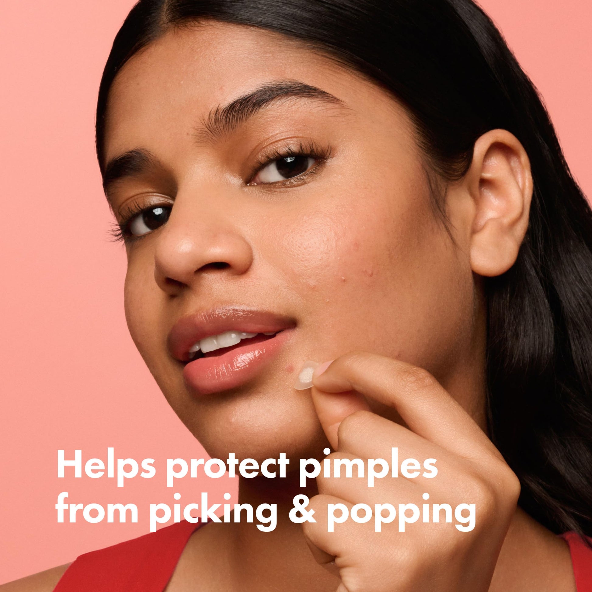 Light Salmon Mighty Patch Original Patch from Hero Cosmetics - #1 Hydrocolloid Acne Pimple Patches for Face, Shrinking Zits & Whiteheads in 1 Use, Nighttime Spot Pimple Stickers for Face, 36 Count