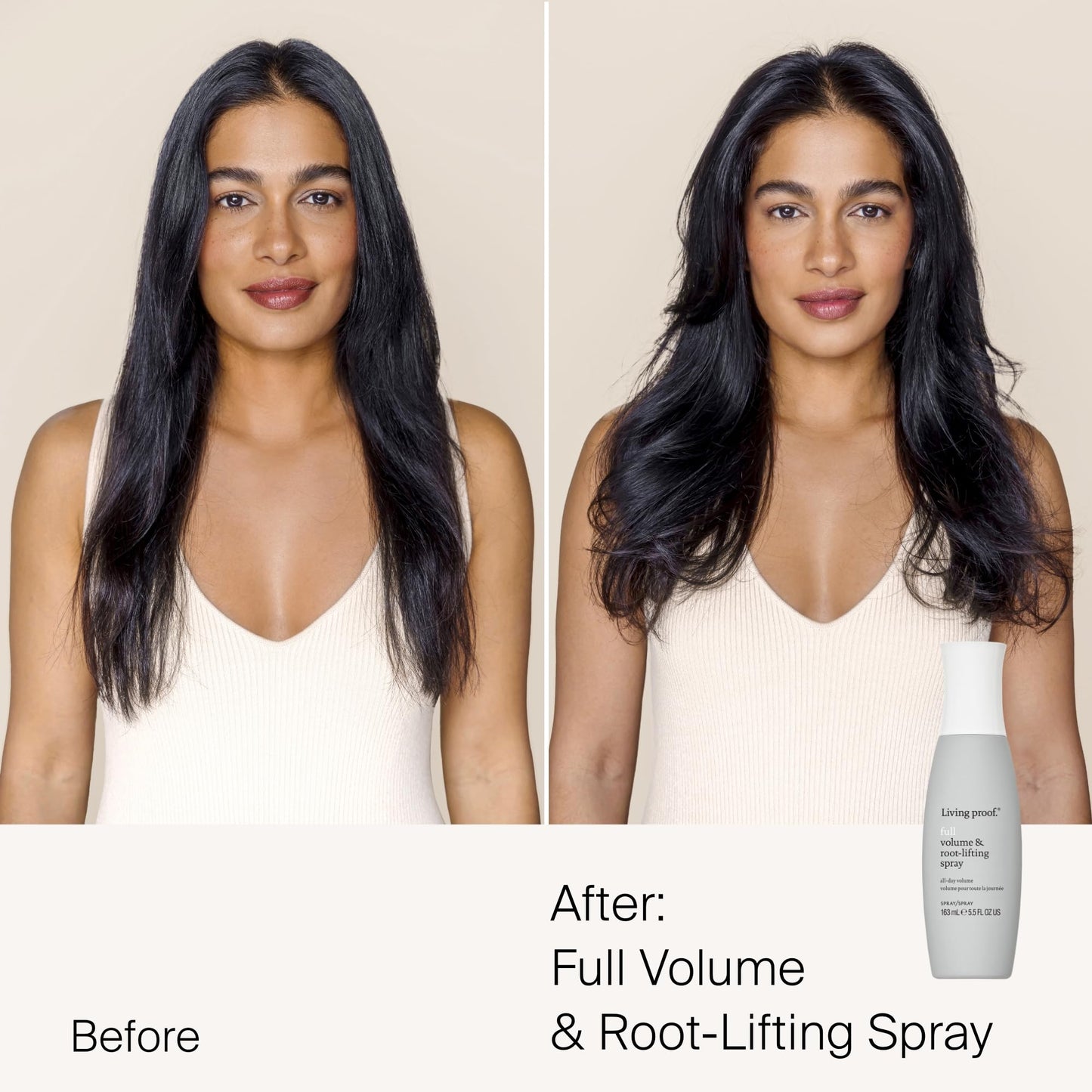 White Smoke Living proof Full Volume & Root-Lifting Spray