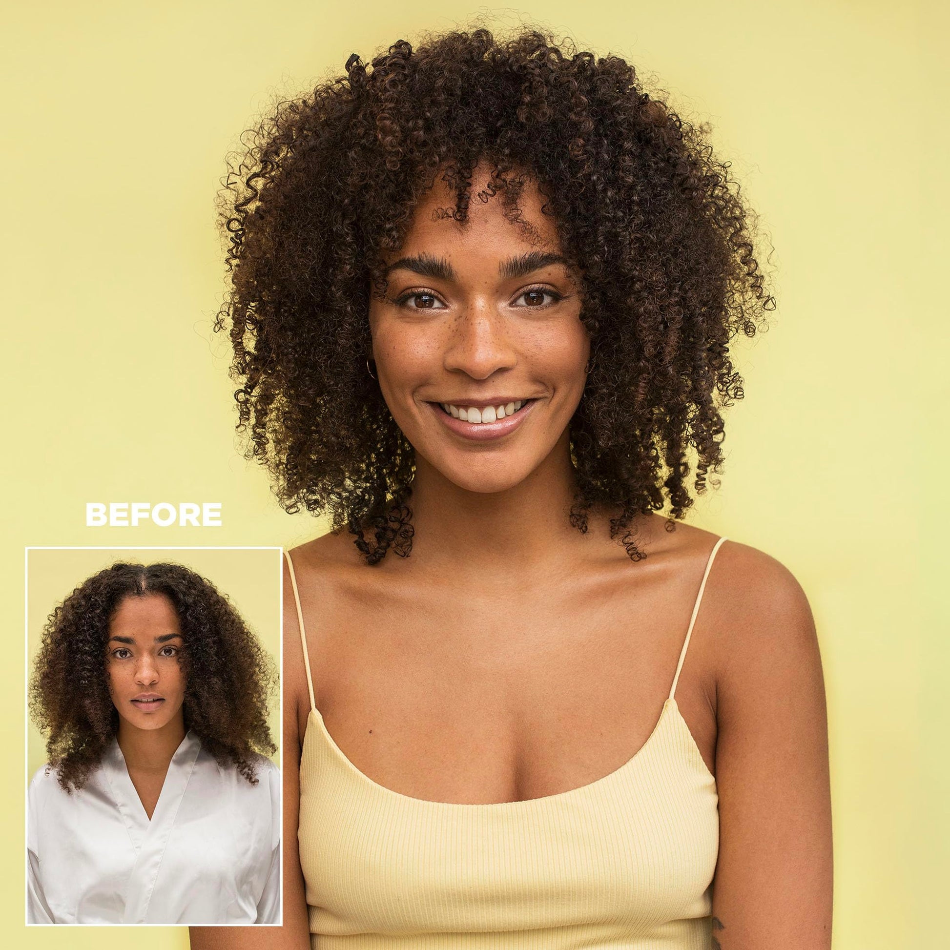 Khaki Design.Me BOUNCE.ME Shampoo | Curl-Defining, Anti-Frizz Formula for All Curl Types| Nourishing with Kukui Nut Seed and Buriti Oil | Boost Shine, Moisturizes Hair