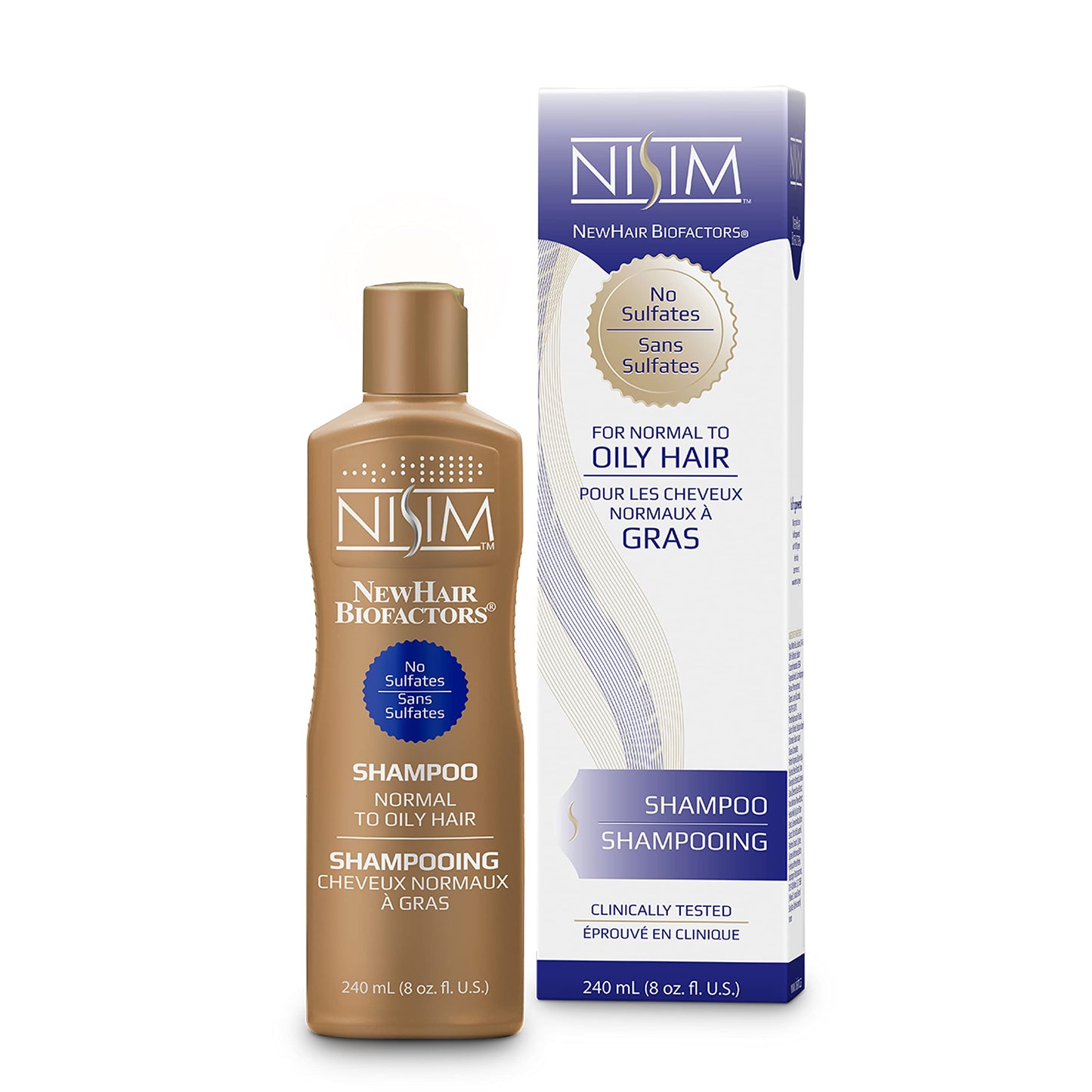 White Smoke Nisim - Normal to Oily Shampoo No Sulfates 8 oz