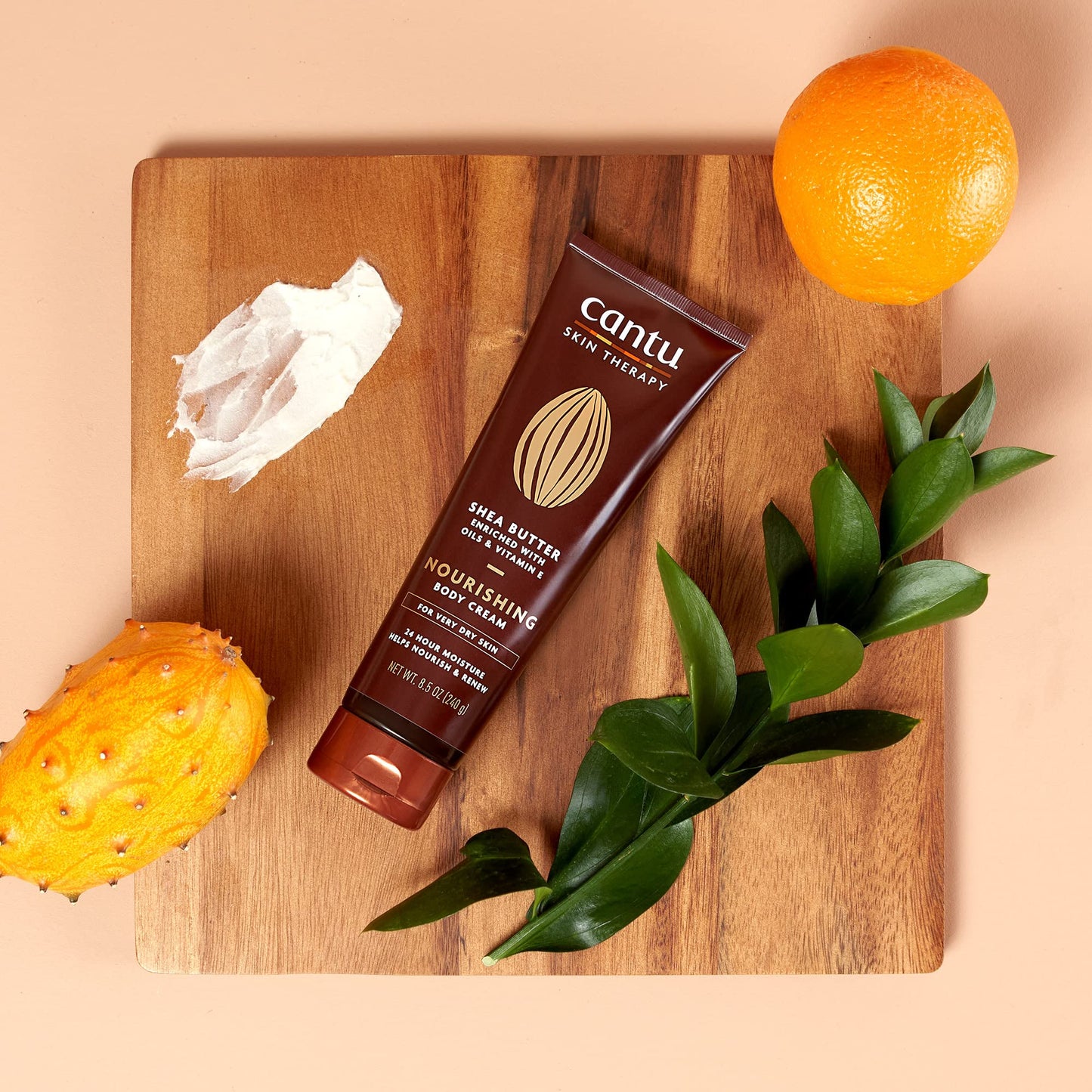Navajo White Cantu Skin Therapy Shea Butter Nourishing Body Cream for very Dry Skin, 8.5 Ounce