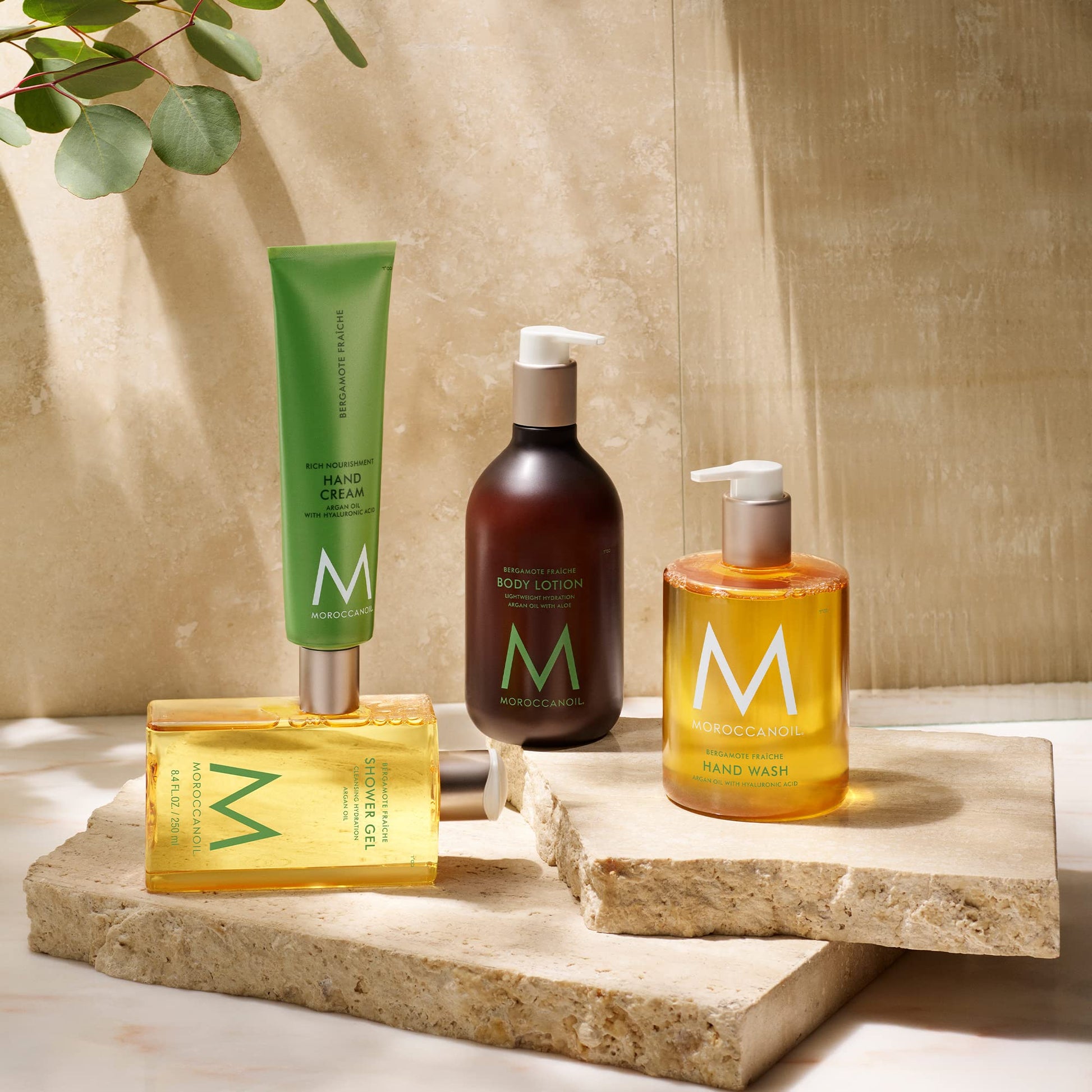 Rosy Brown Moroccanoil Shower Gel, Bergamote Fraiche, 8.5 Fl. Oz.