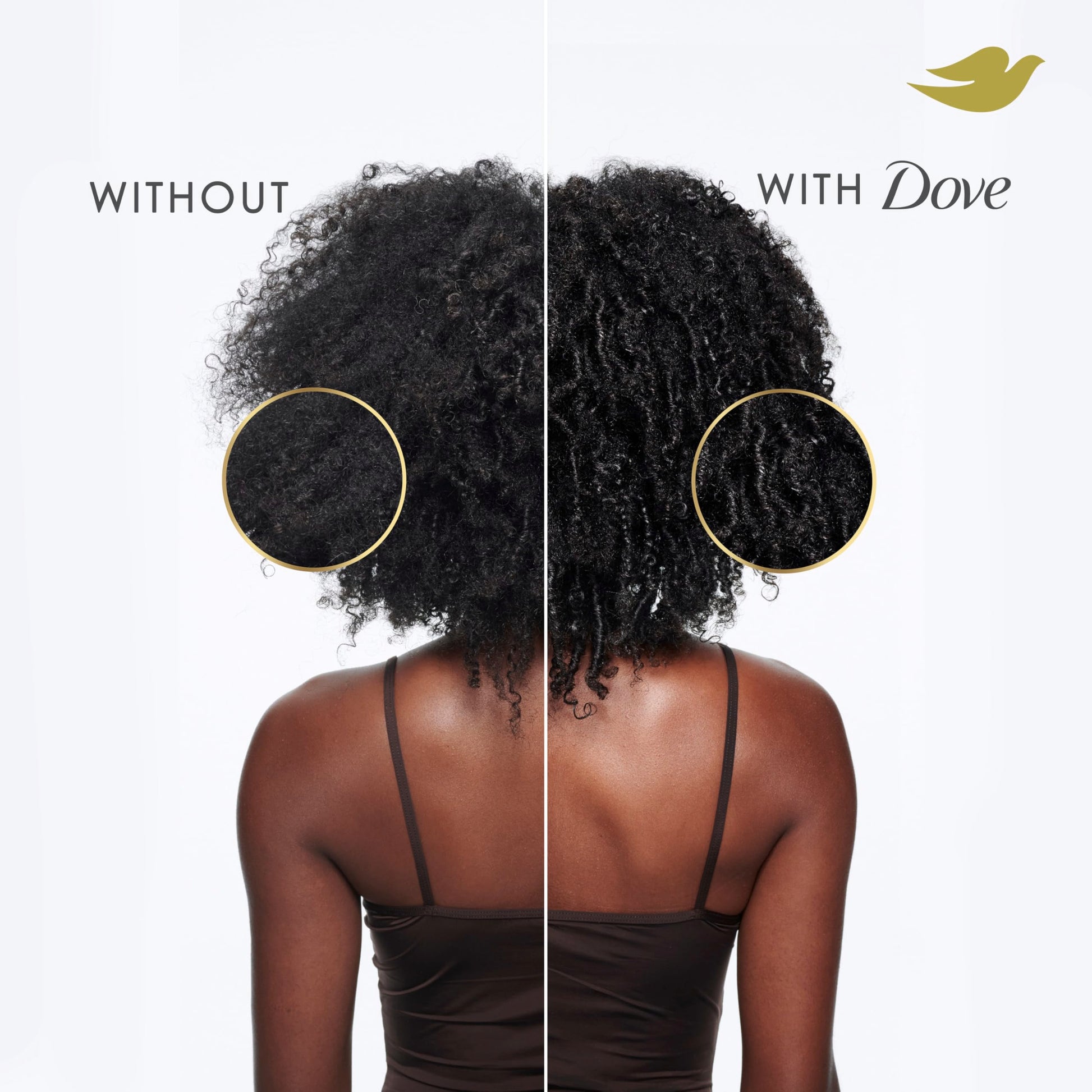 White Smoke Dove Curl Cream Amino Curl for Curly, Coily Hair with Bio-Protein Care Technology + Amino Complex 8 Fl Oz