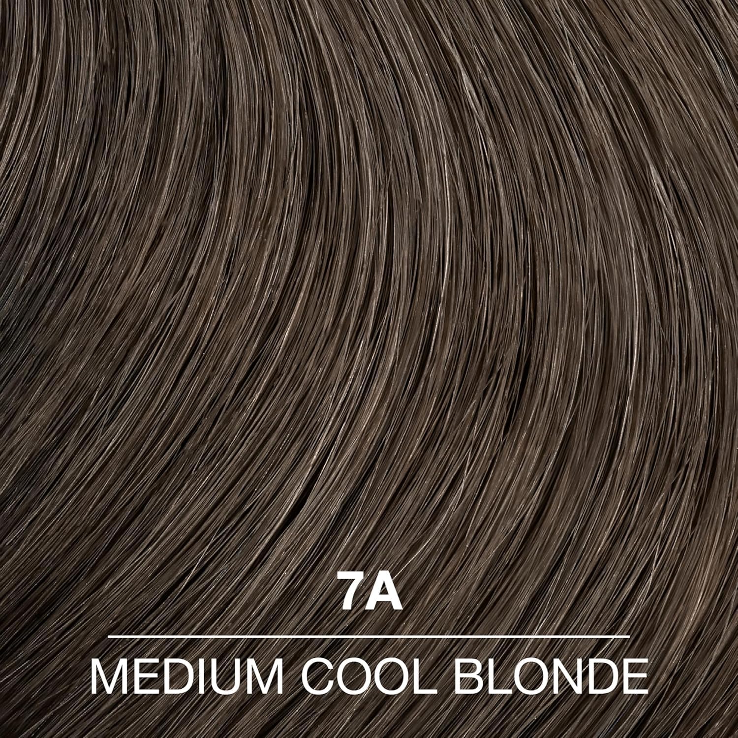 Dark Slate Gray COLORCHARM Demi Permanent Hair Color 7A Medium Cool Blonde Gloss, Refresh & Tone 2 Fl Oz