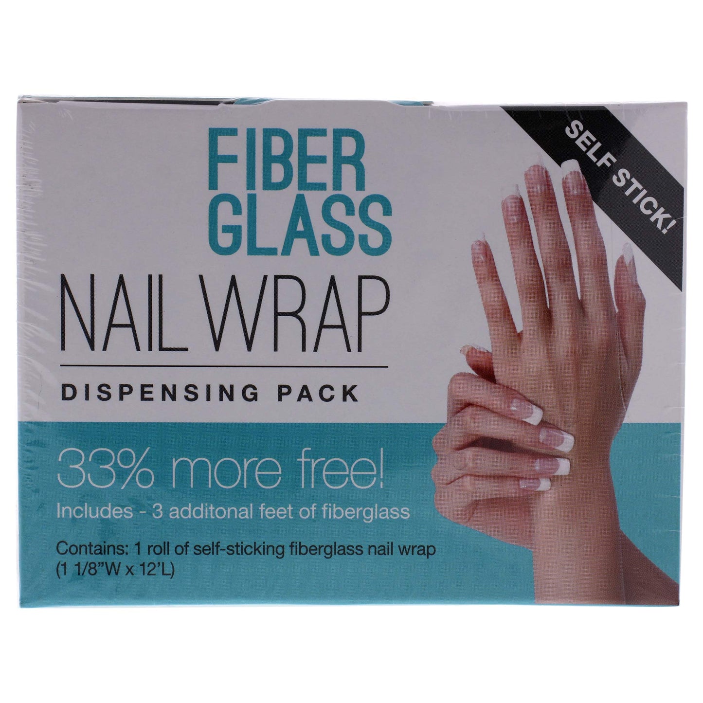 Dark Gray Cuccio Pro Fiberglass Nail Wrap - Strengthening, Repairing - Cranberry - 1 1/8 X 12 in