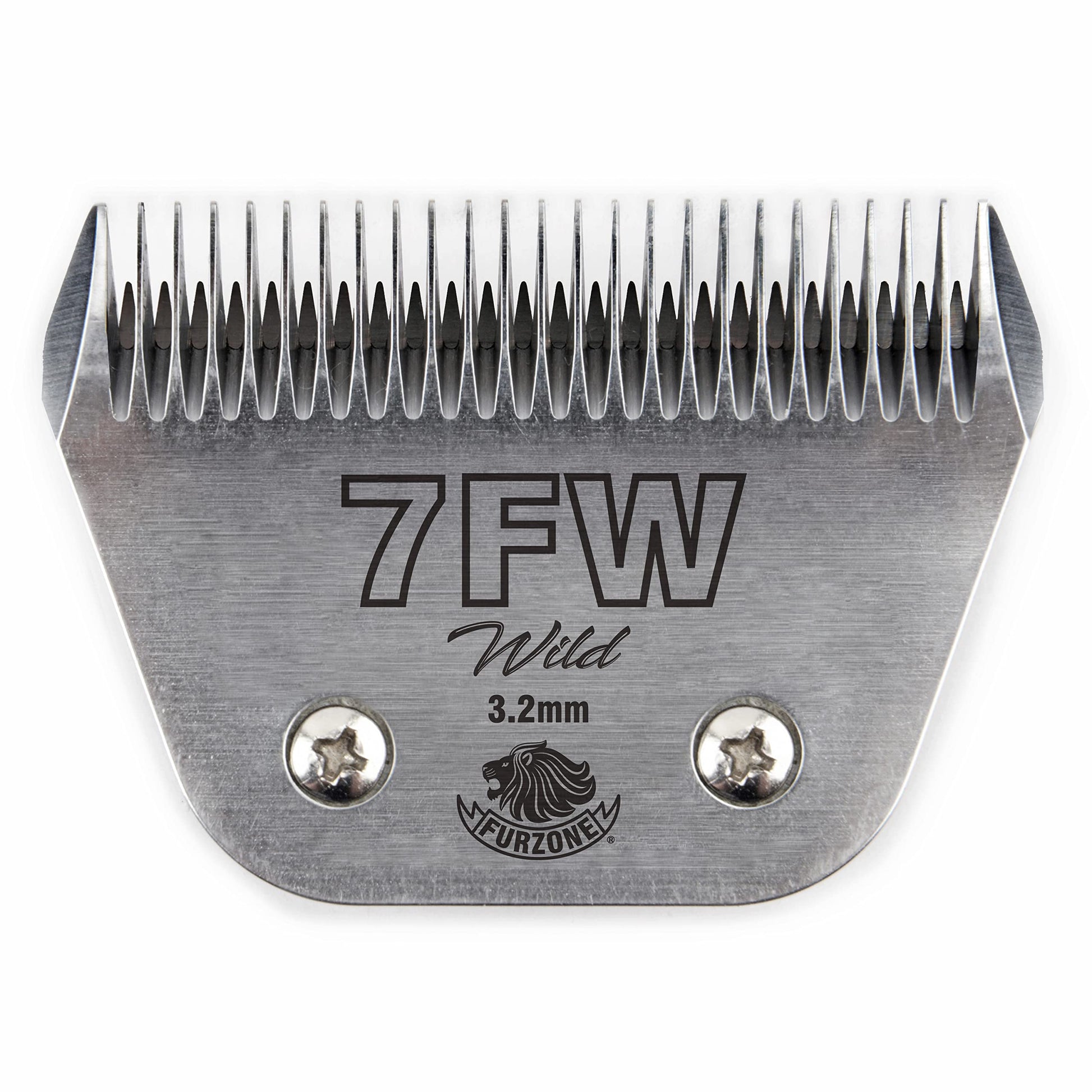 White Smoke FURZONE 7FW 1/8" - 7F Wide Blade for Dog Grooming, Made of Extra Durable Japanese Steel, Compatible with Most Andis, Oster, Wahl A5 Clippers