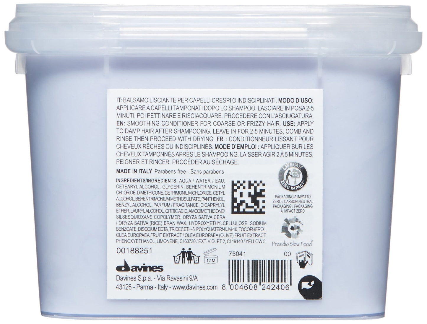 Light Gray Davines LOVE Smoothing Conditioner | for Curly and Unruly Hair, Frizzy Hair | Smoothing Hair Products with Olive Extract | 8.45 Fl Oz