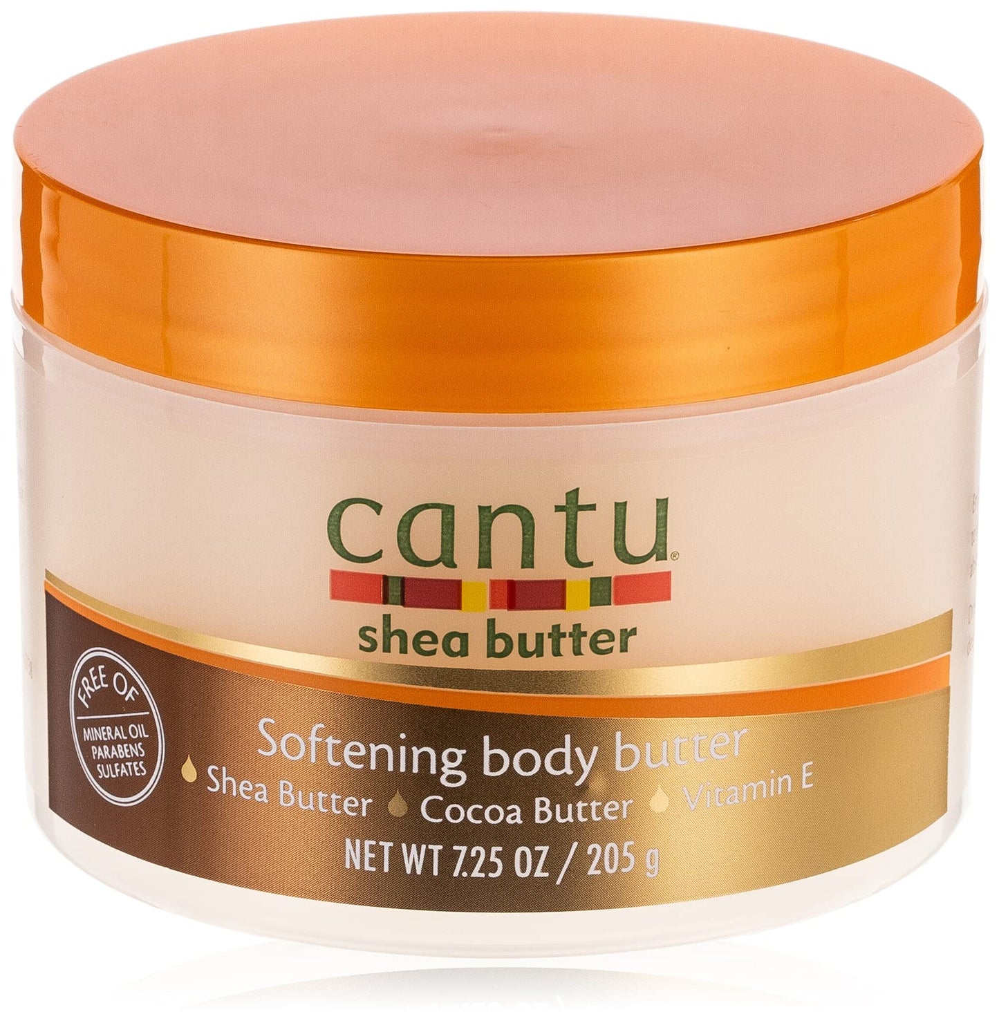 White Smoke Cantu Shea Butter Softening Body Butter, 7.25 Ounce