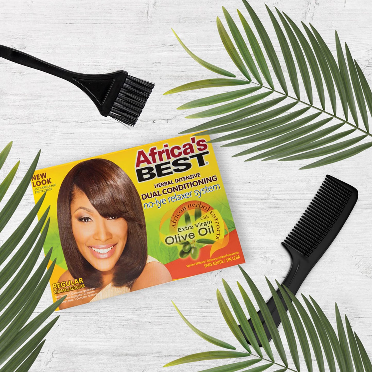 Lavender Africa's Best No-Lye Relaxer System Super