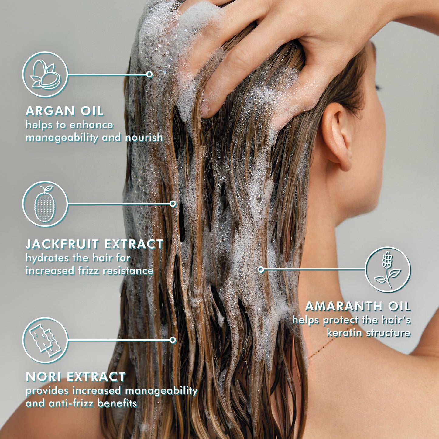 Dark Gray Moroccanoil Frizz Control Shampoo, 2.4 Fl. Oz.