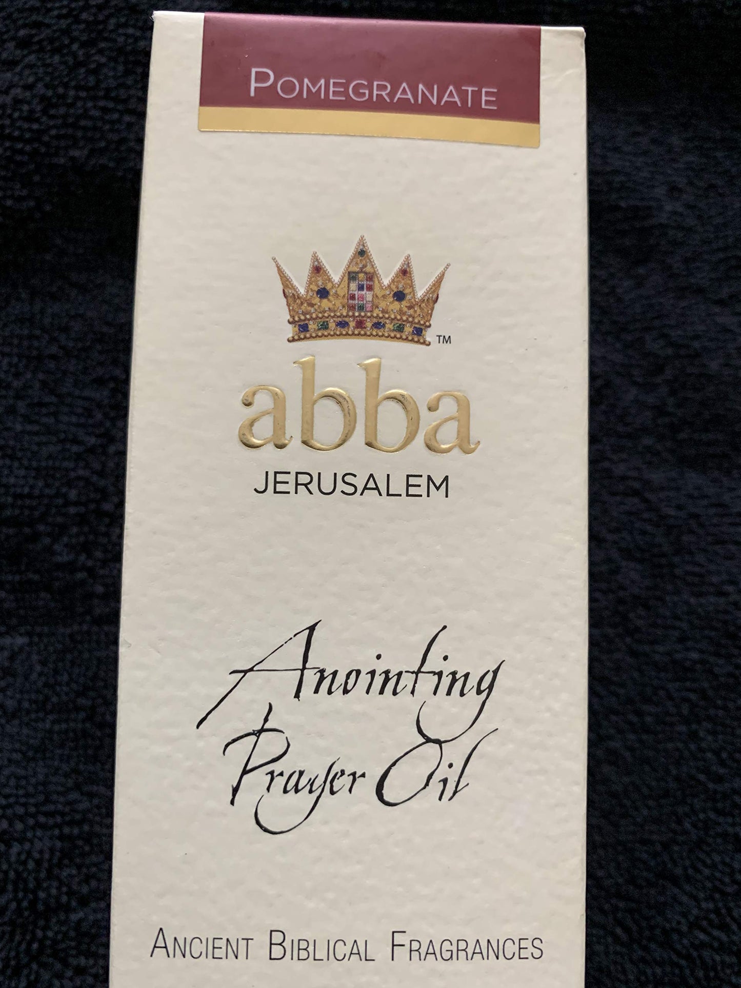 Gray ABBA Anointing Oil-Covenant Oil-1/2 Oz