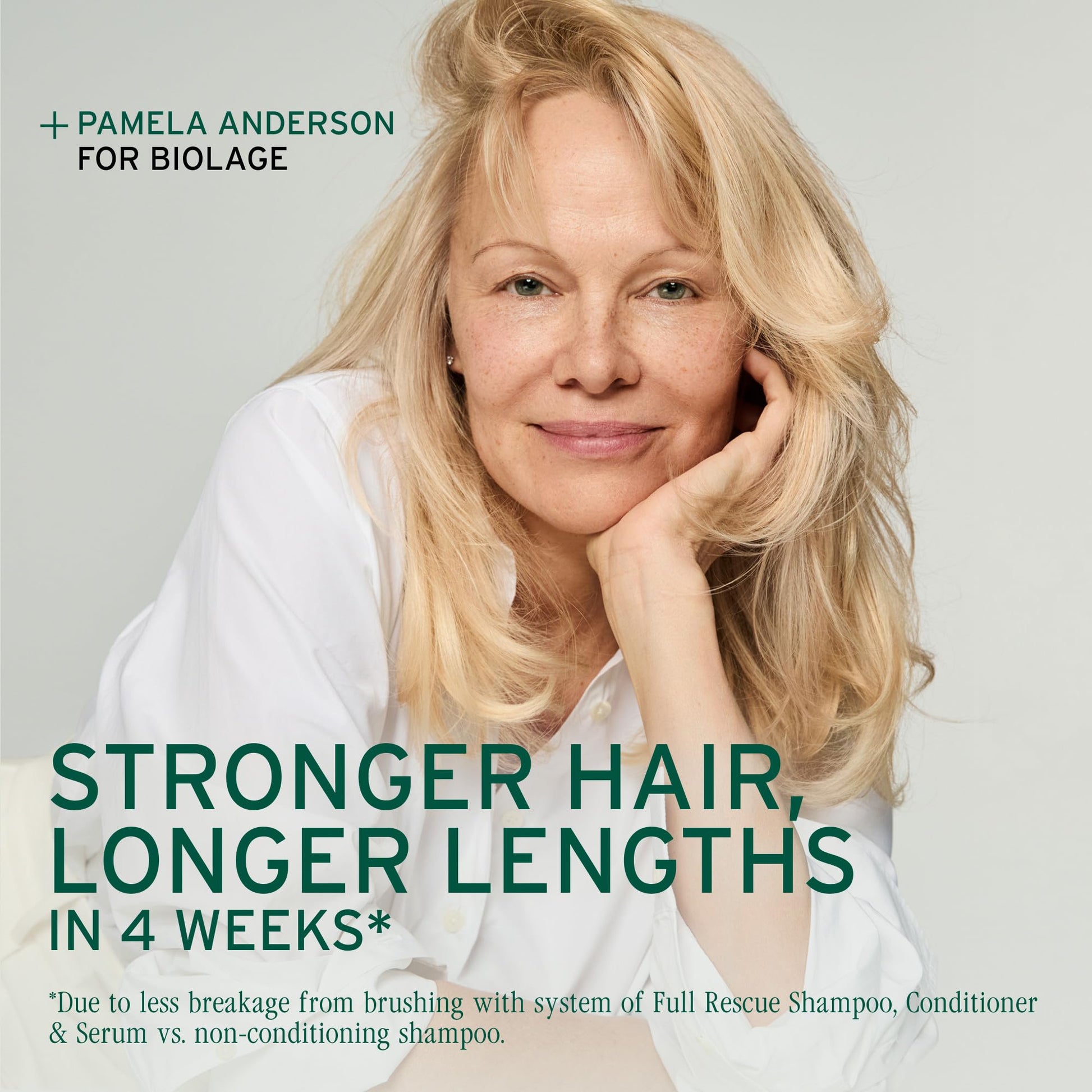 Light Gray Biolage Full Rescue Invigorating Serum - for Stronger Hair, Longer Lengths in 4 weeks*, Balances Scalp & Fortifies Strands at the Root, Rosemary Oil & Niacinamide, Vegan & Paraben-Free, 1.6 Fl Oz