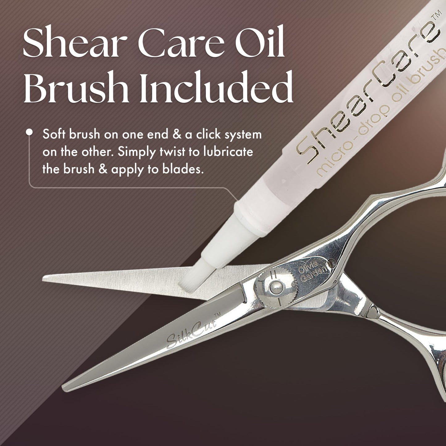 Dark Slate Gray Olivia Garden SilkCut Shears Intro Kit - Includes Professional Hair Cutting Shears, Thinner, Case, and Accessories - 5" Razor Sharp Left-Handed Scissors - SKC01LH