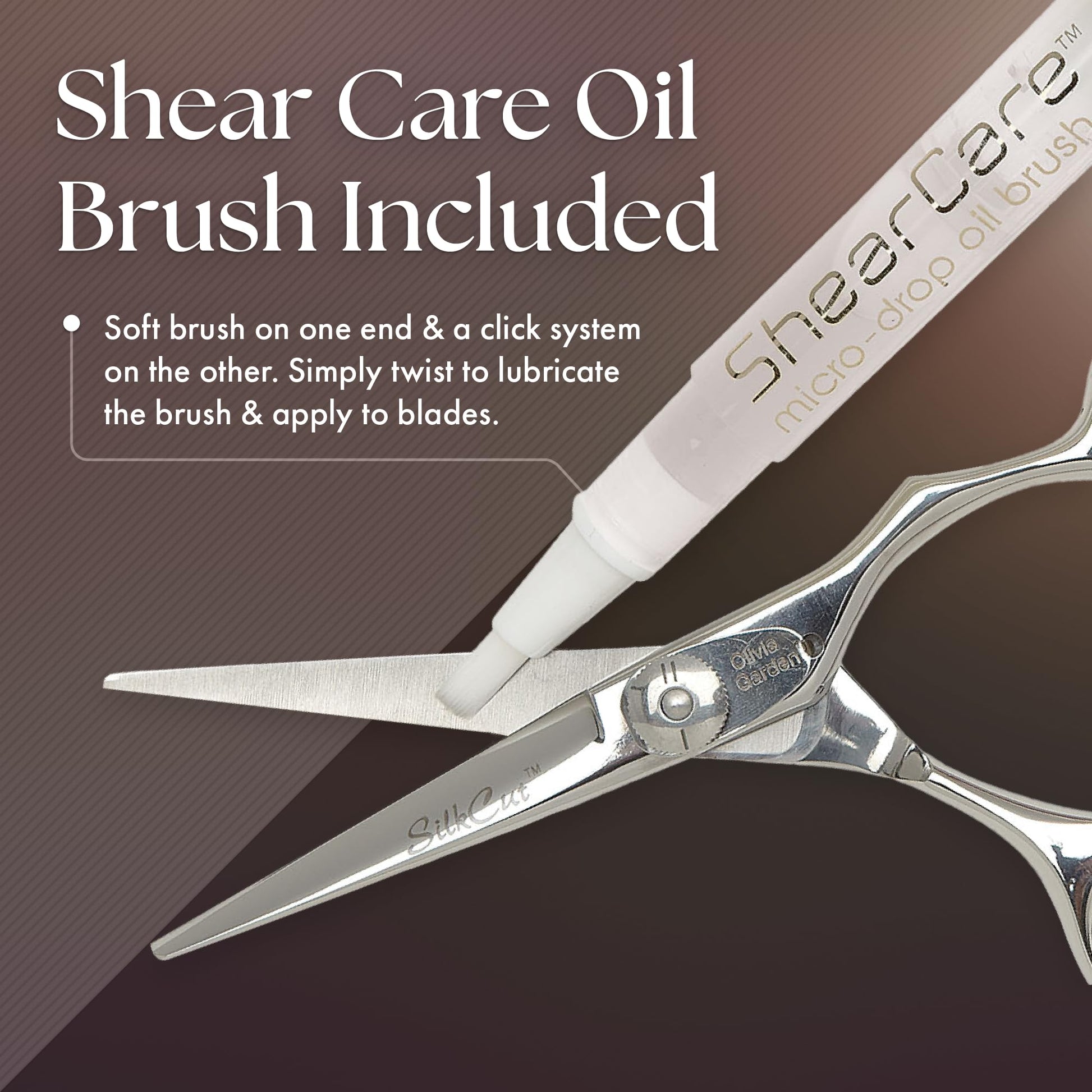 Dark Slate Gray Olivia Garden SilkCut Shears Intro Kit - Includes Professional Hair Cutting Shears, Thinner, Case, and Accessories - 5" Razor Sharp Left-Handed Scissors - SKC01LH
