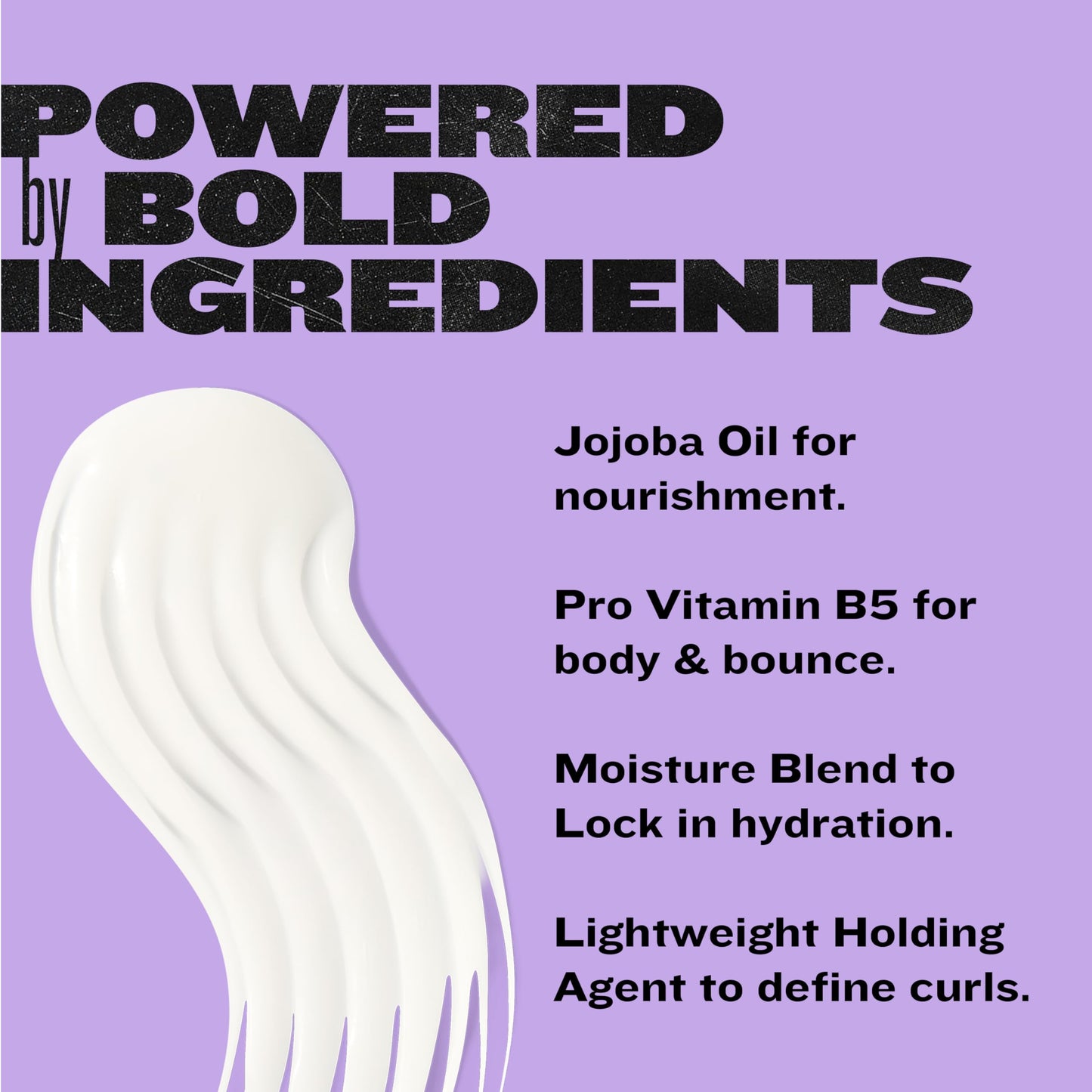 Plum TIGI Bed Head Curls Rock Amplifier Curl Cream for Definition and Enhancement of All Curly Hair Types, 3.38 fl oz