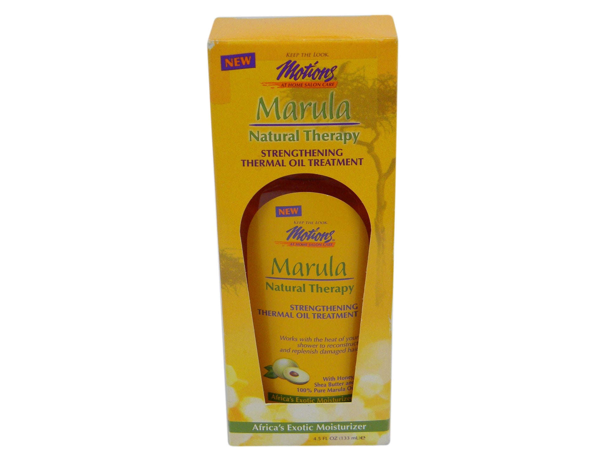 Dark Goldenrod Motions Marula Natural Therapy Strengthening Thermal Oil Treatment 4.5oz