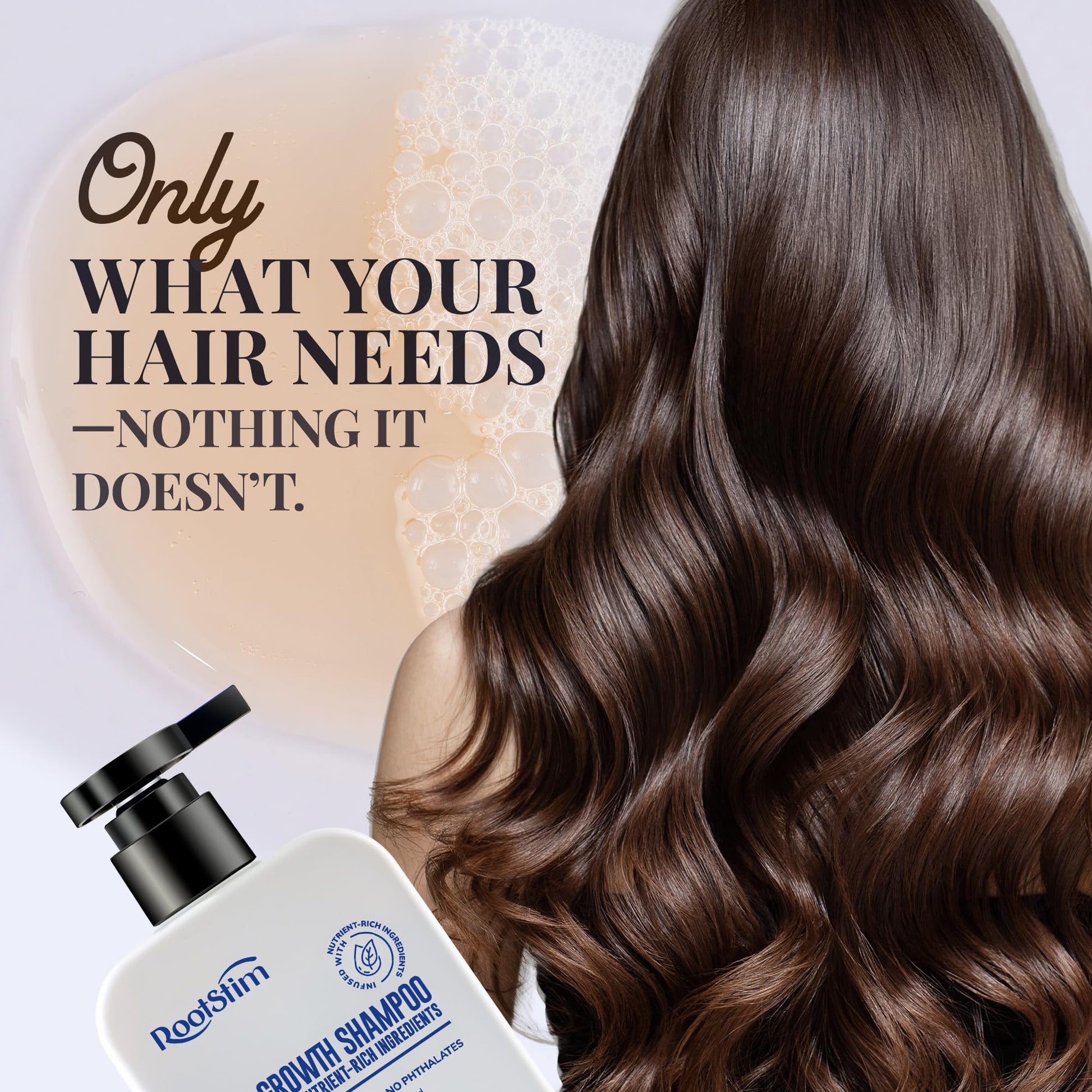 Black Biotin & Rosemary Shampoo for Hair Growth: Hair Loss Shampoo for Thinning Hair Infused with Natural Nutrient Rich Ingredients for Hair thickening Sulfate Free 10 fl oz