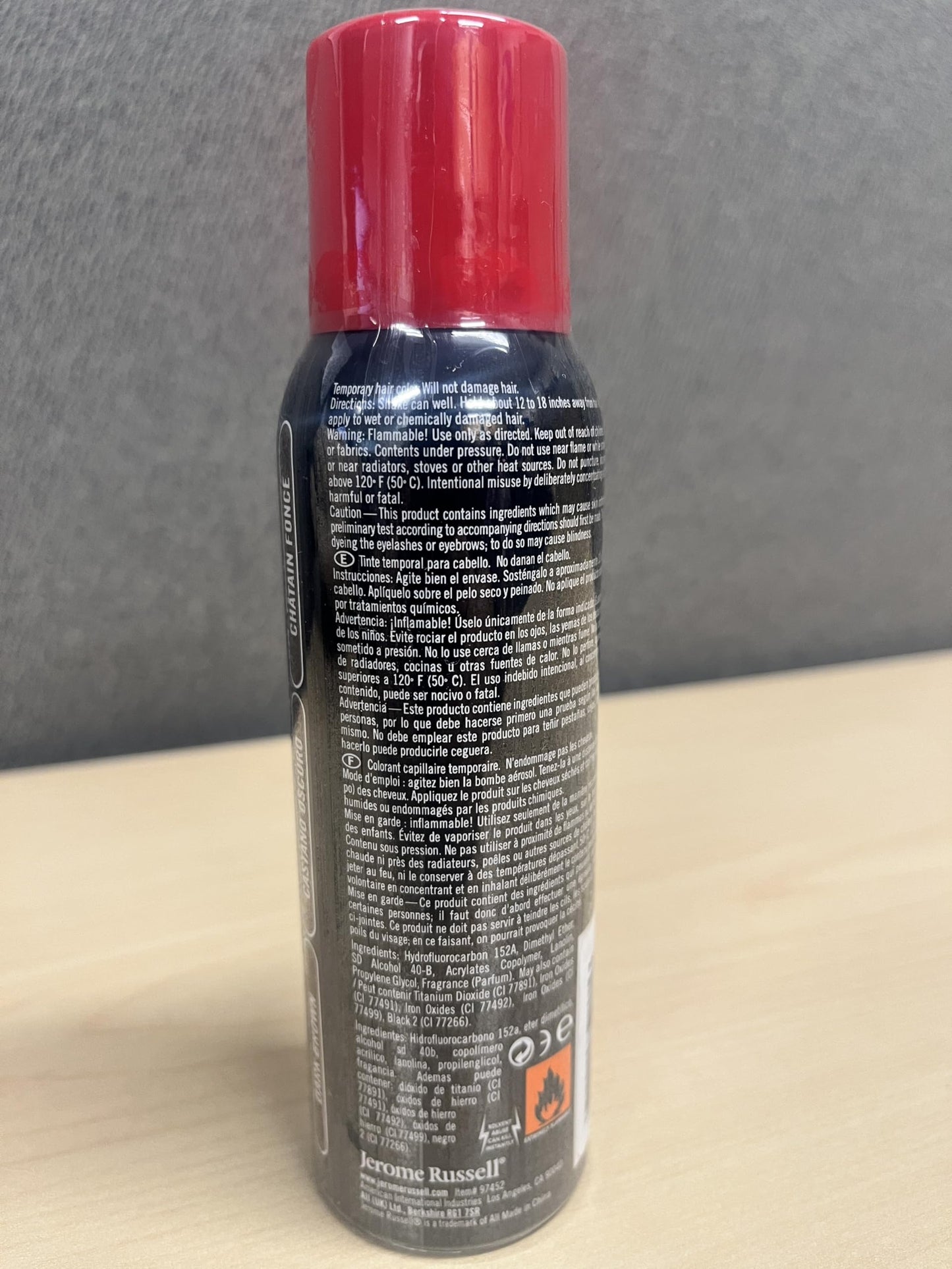 Wheat jerome russell Hair Color Thickener for Thinning Hair, Dark Brown, 3.5 Ounce