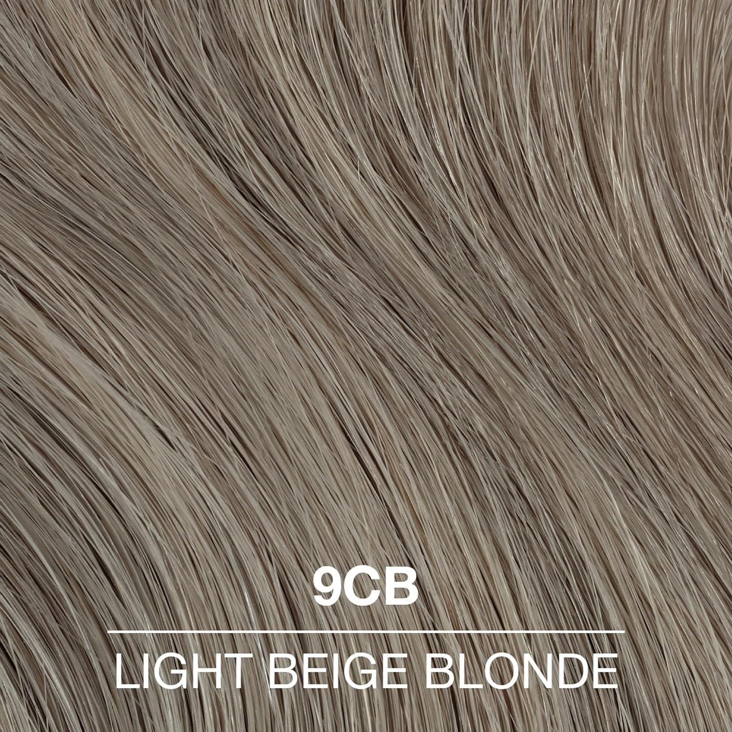 Dim Gray COLORCHARM Demi Permanent Hair Color| 9CB Light Beige Blonde | Gloss, Refresh and Tone | 2 Fl Oz