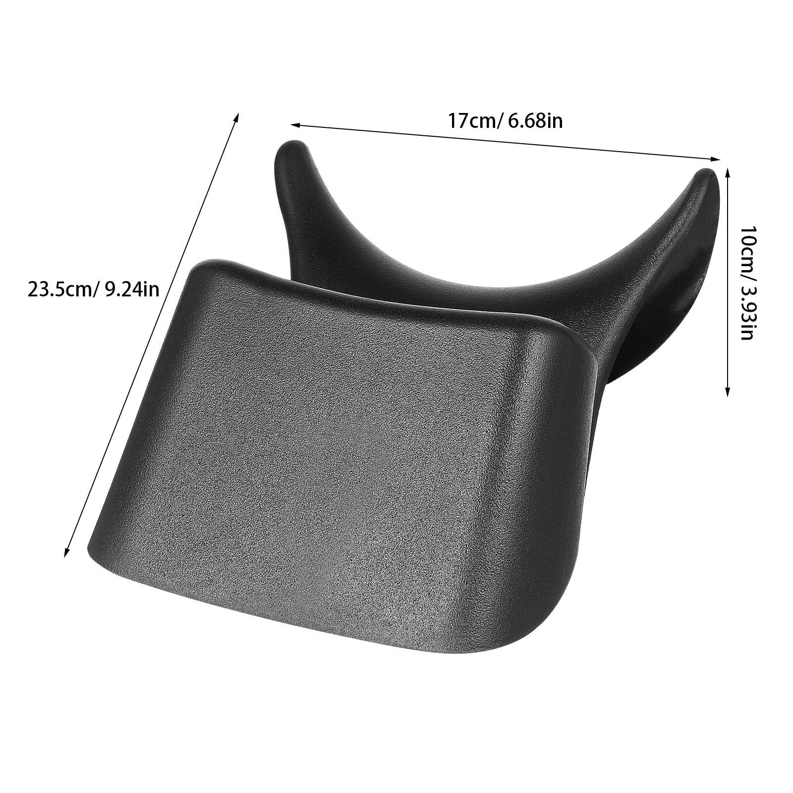 White Smoke Anneome Salon Shampoo Neck Rest Cushion - Non-Slip Shampoo Bowl Support Pillow PU Cushion Hair Washing Tray for Salon Spa Washing Sink Basin
